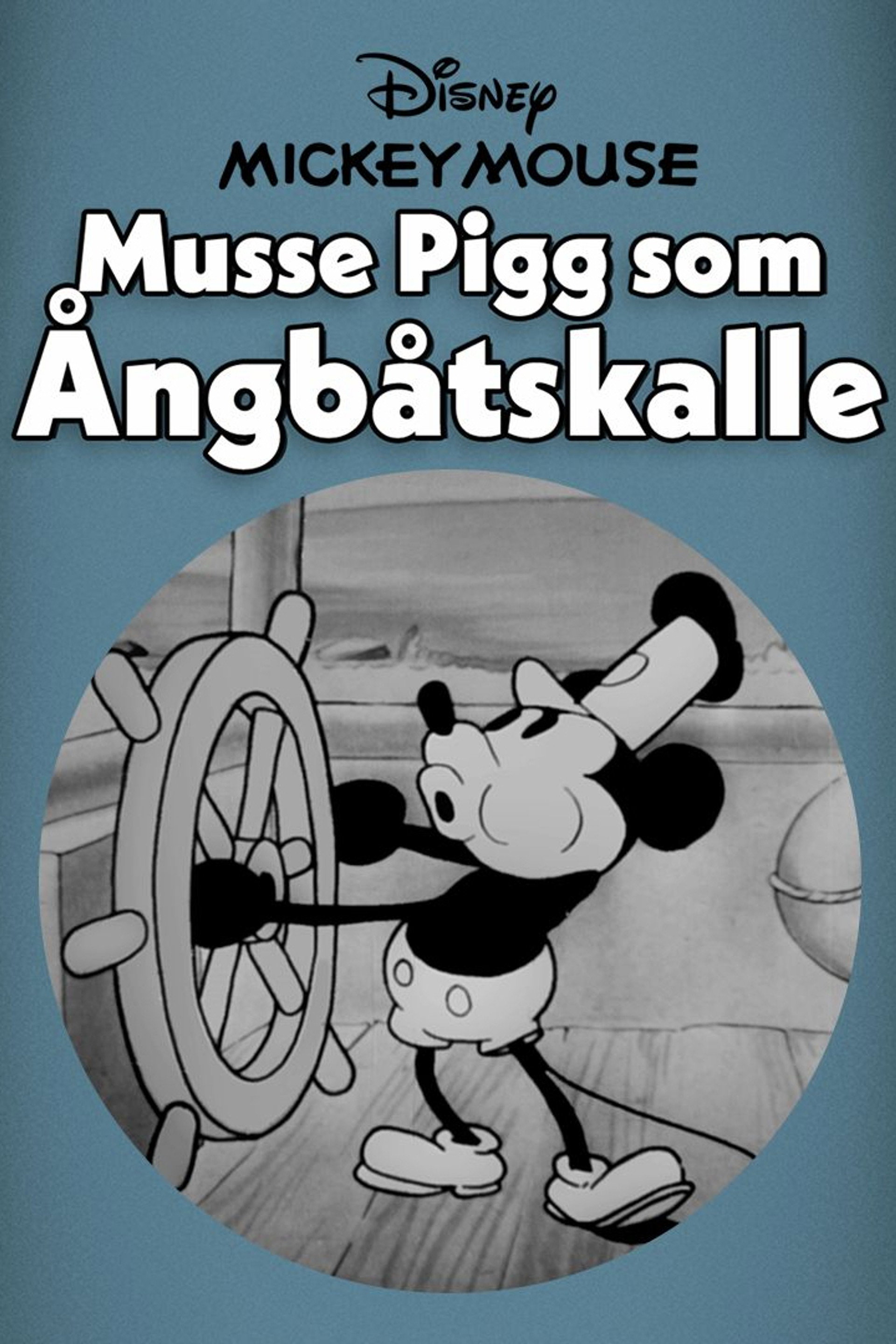 Musse Pigg som ångbåtskalle