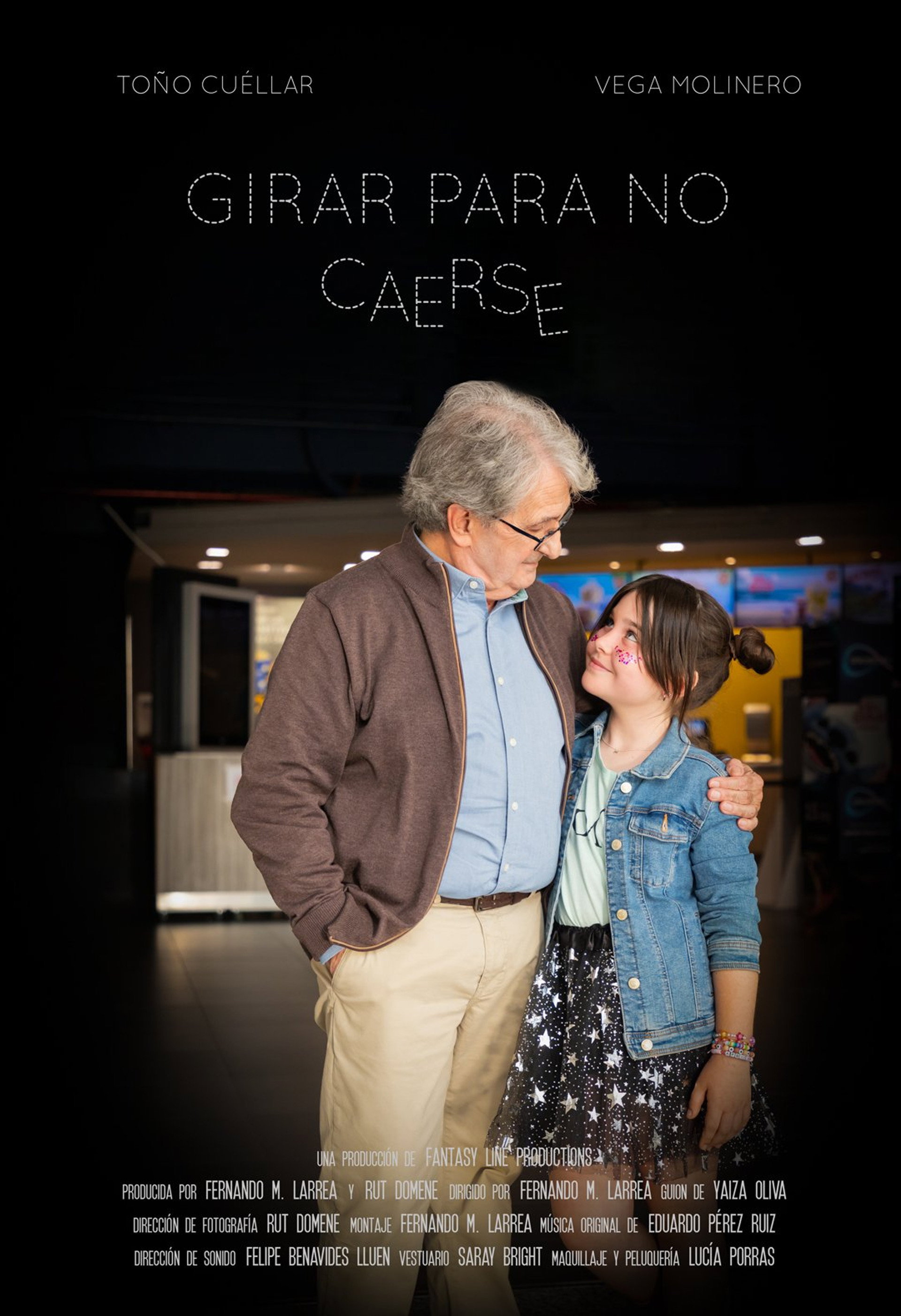 Girar para no caerse