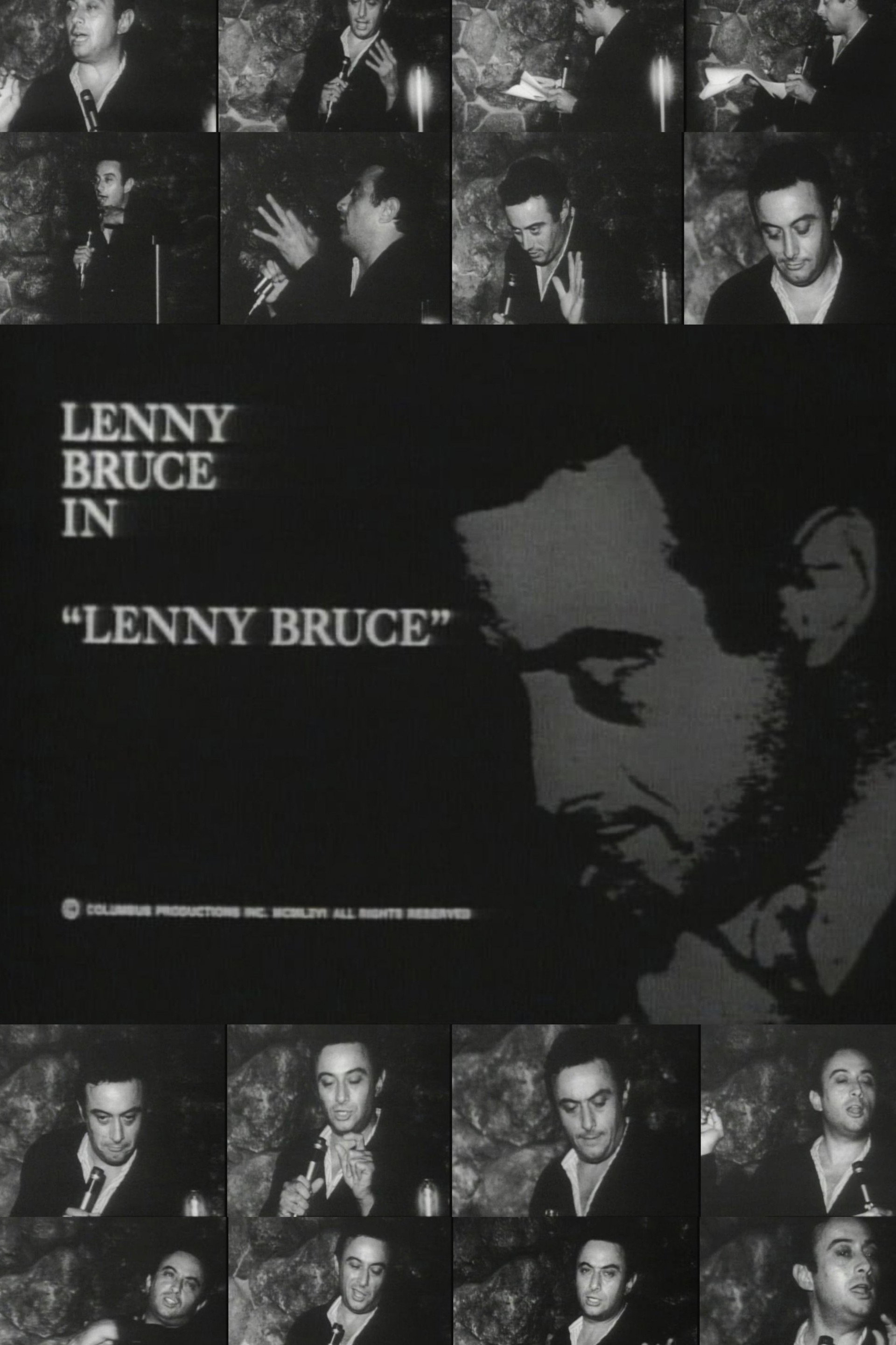 Lenny Bruce in 'Lenny Bruce'