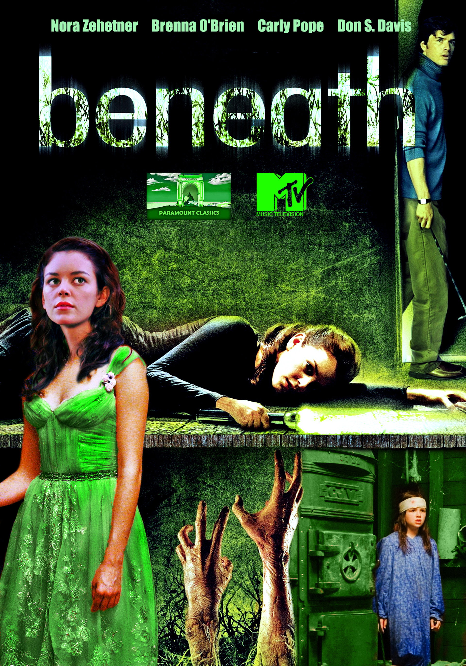 Beneath