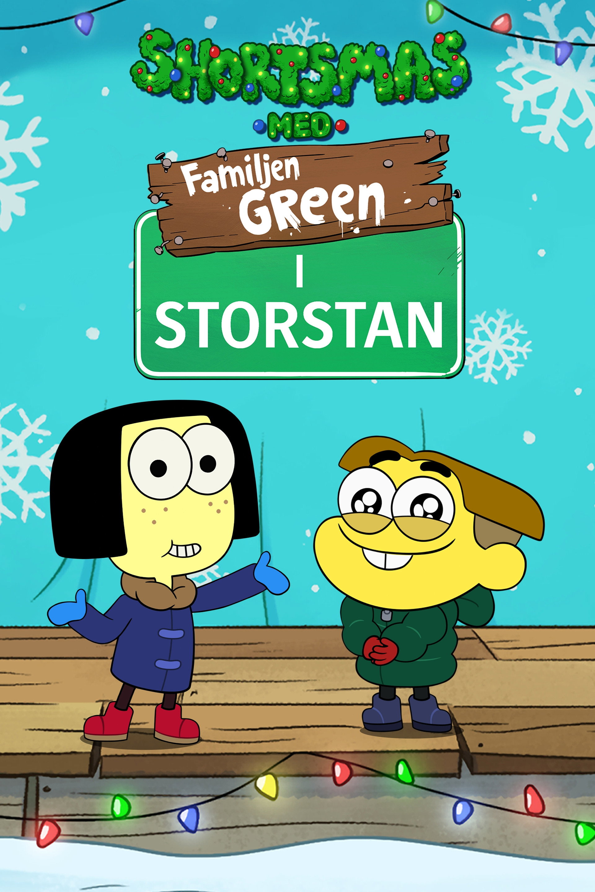 Shortsmas med Familjen Green i storstan