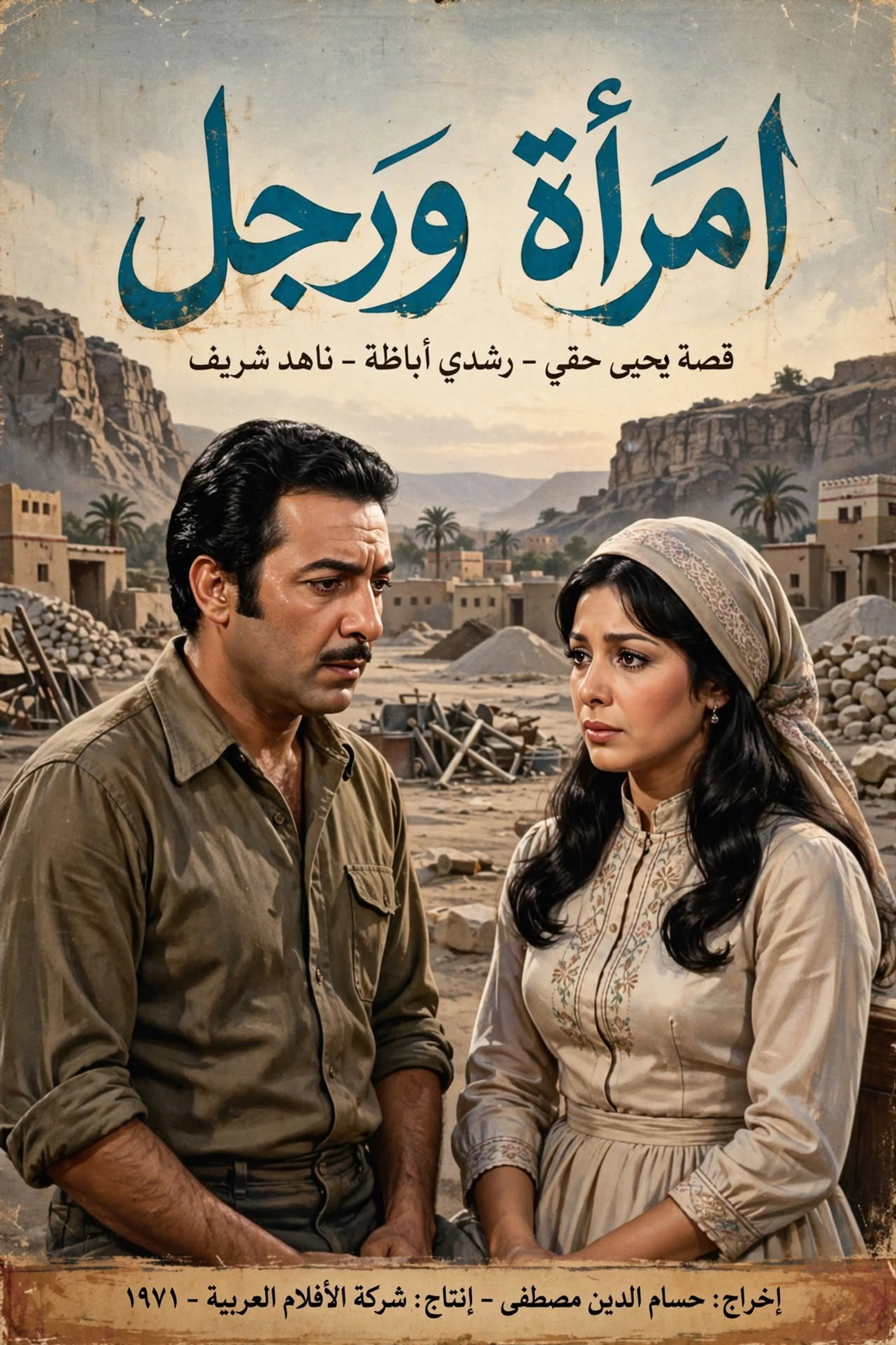 امرأة ورجل