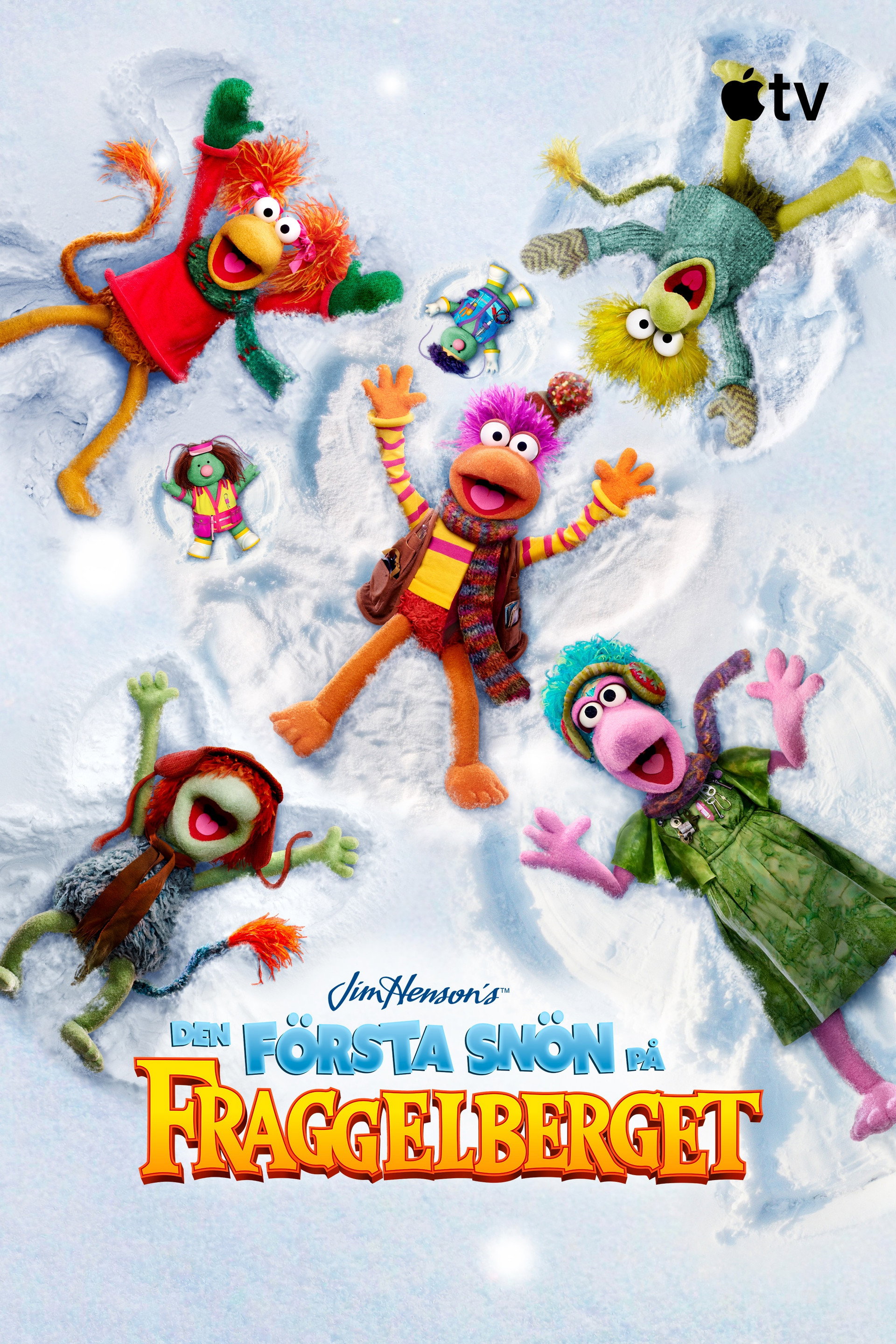 Den första snön på Fraggelberget