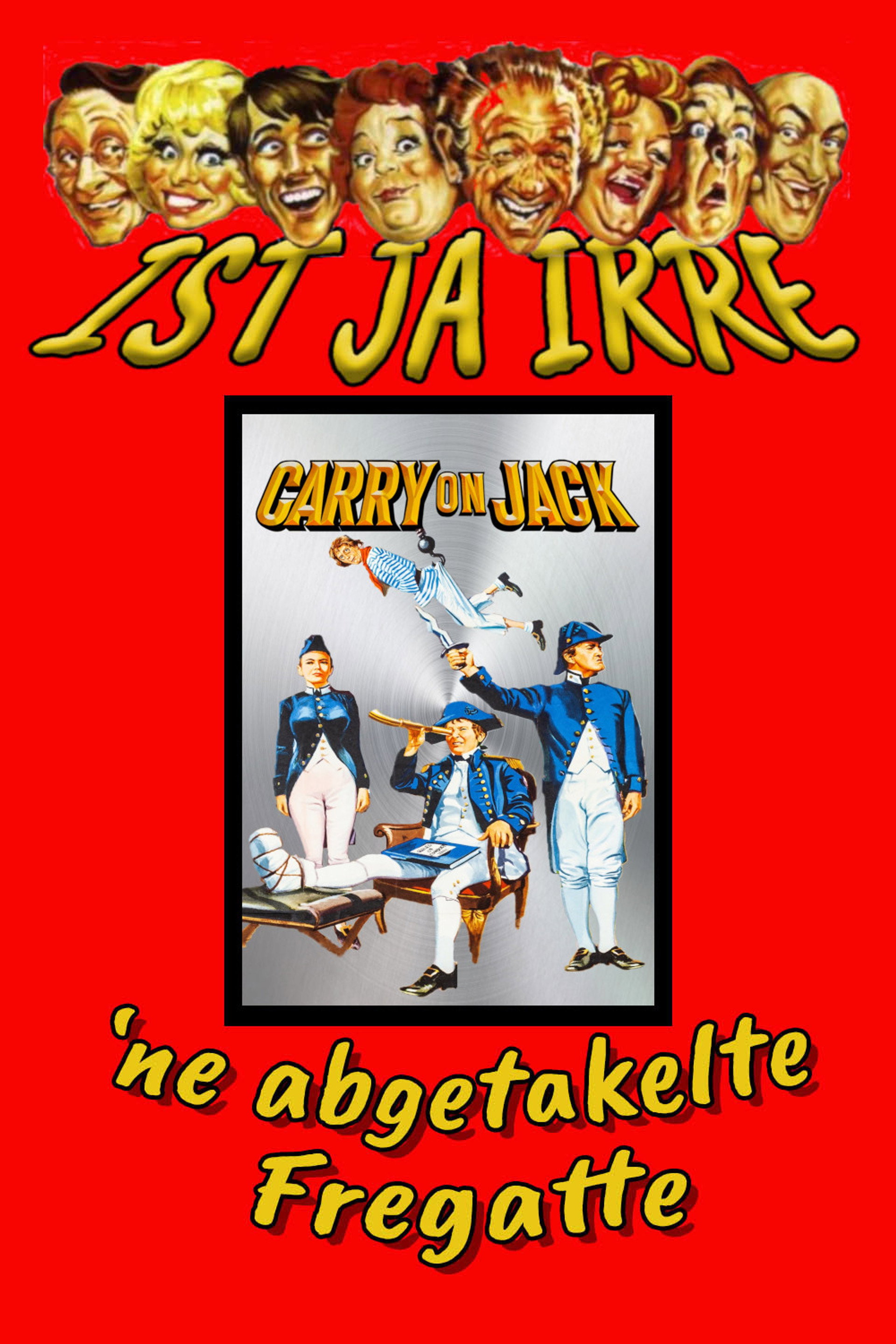 Ist ja irre - 'ne abgetakelte Fregatte