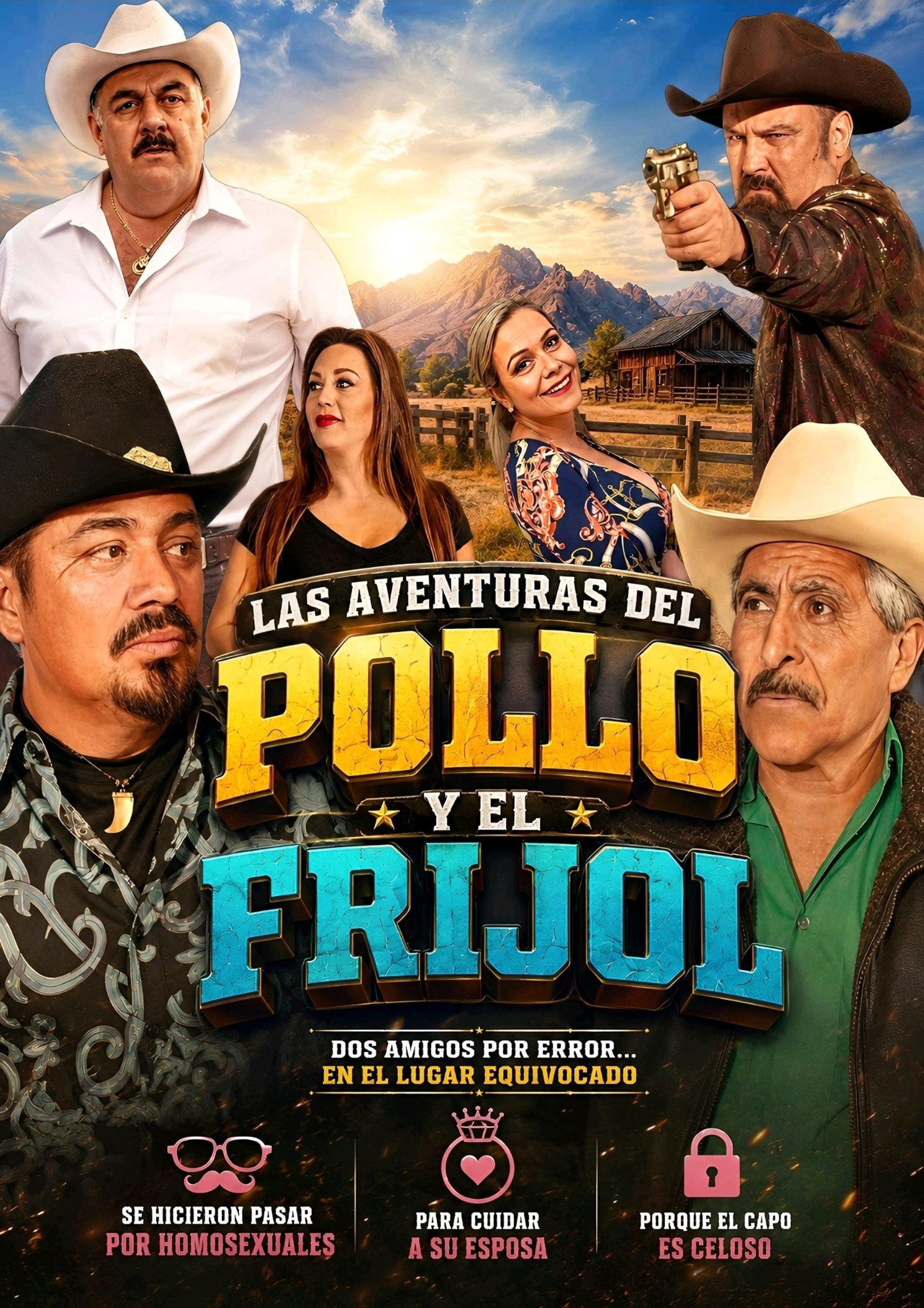 Las Aventuras Del Pollo Y El Frijol