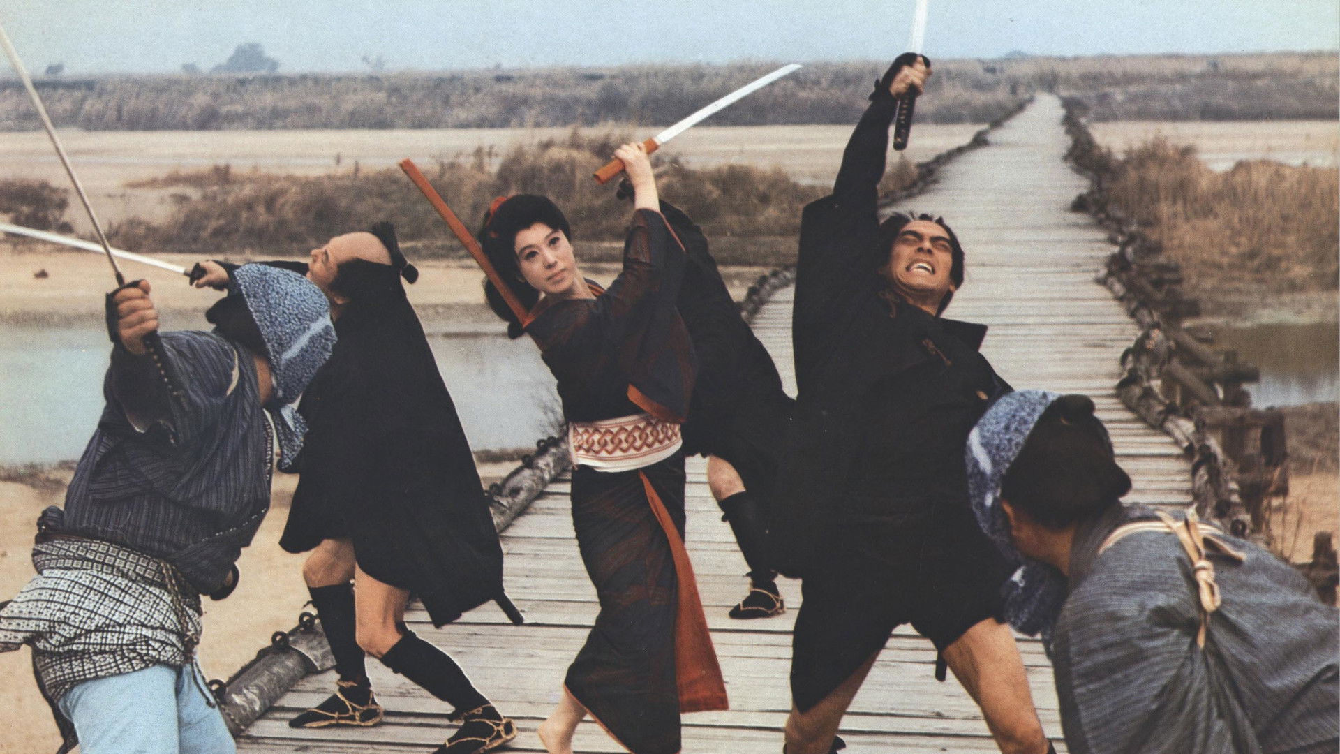 Crimson Bat, the Blind Swordswoman