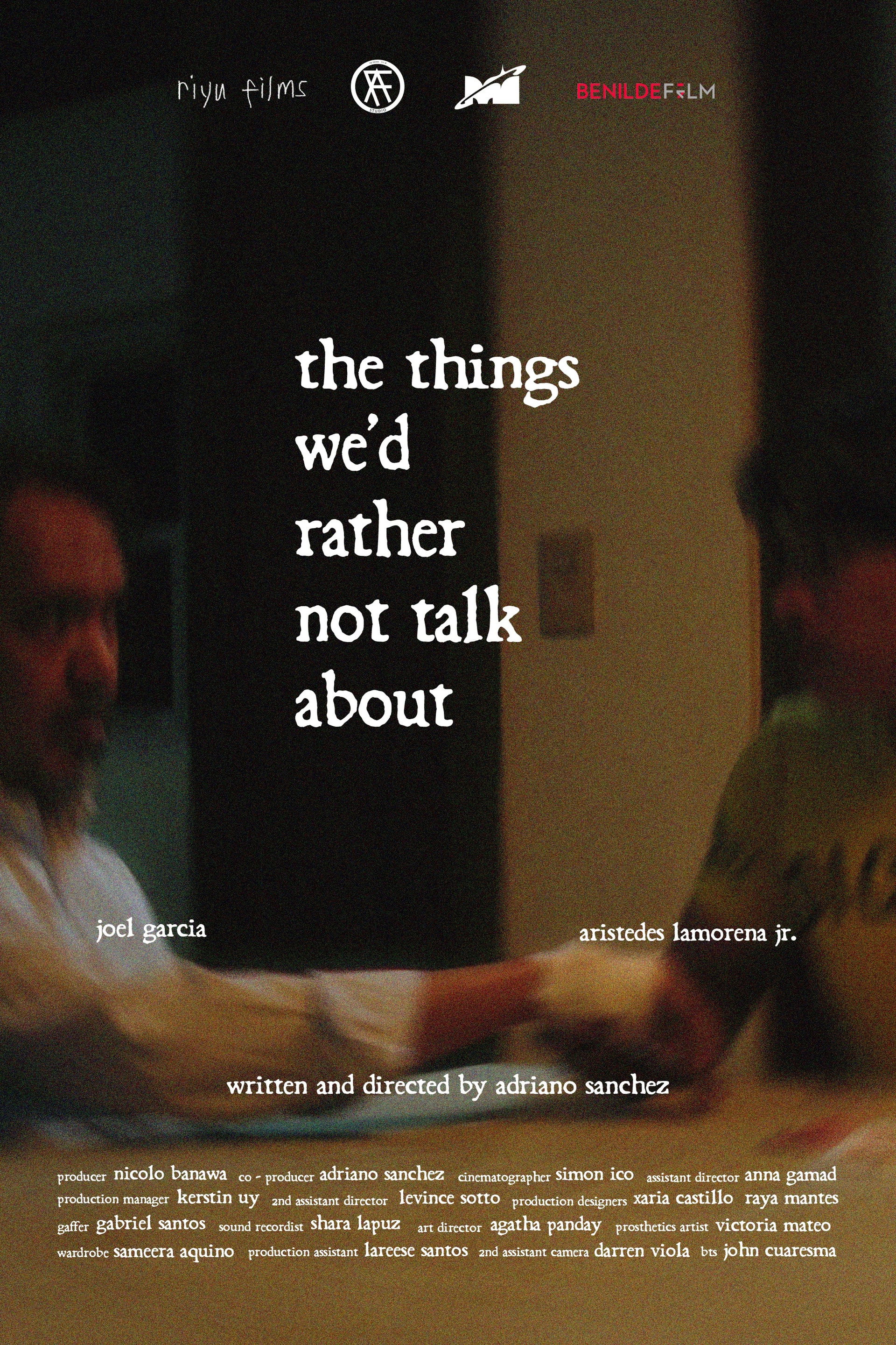 the things we'd rather not talk about