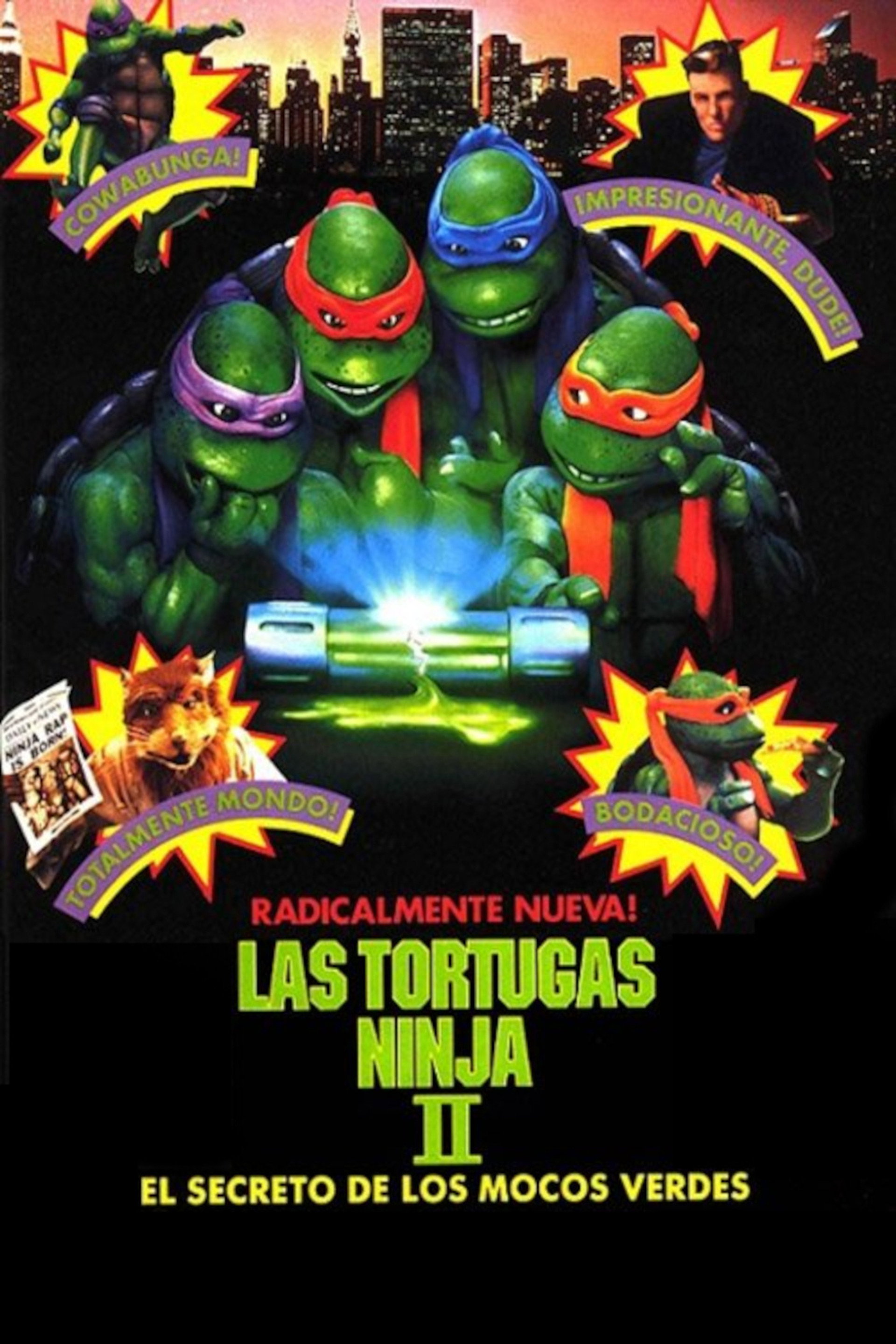 Las tortugas ninja II. El secreto de los mocos verdes