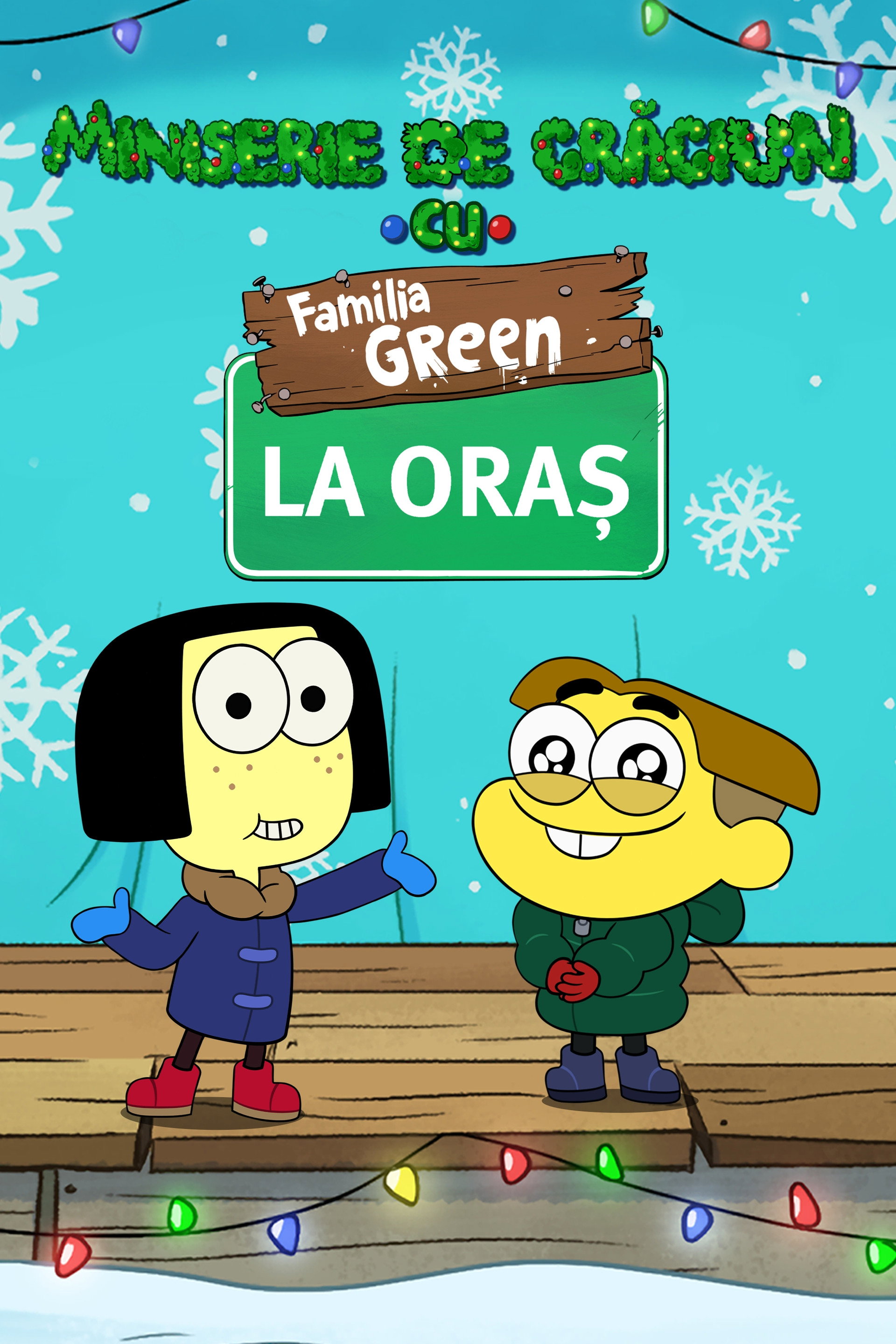 Miniserie de Crăciun cu Familia Green la Oraș