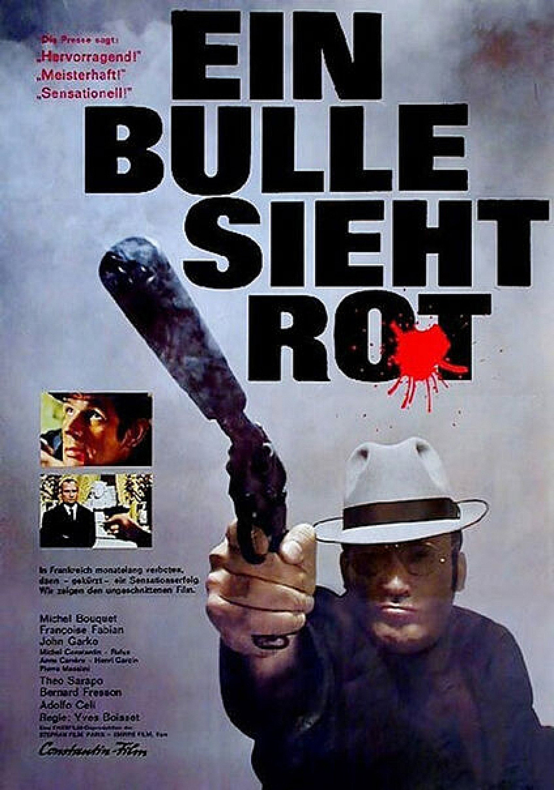 Ein Bulle sieht rot