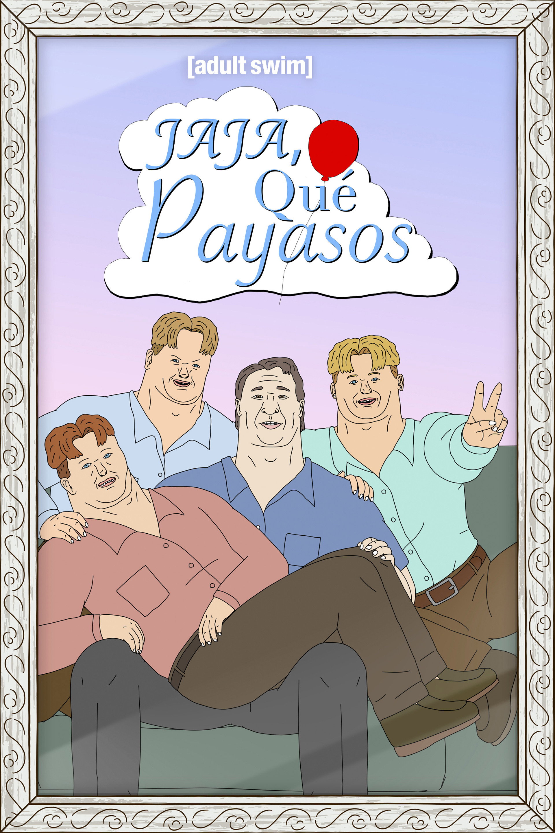 Jaja, qué payasos