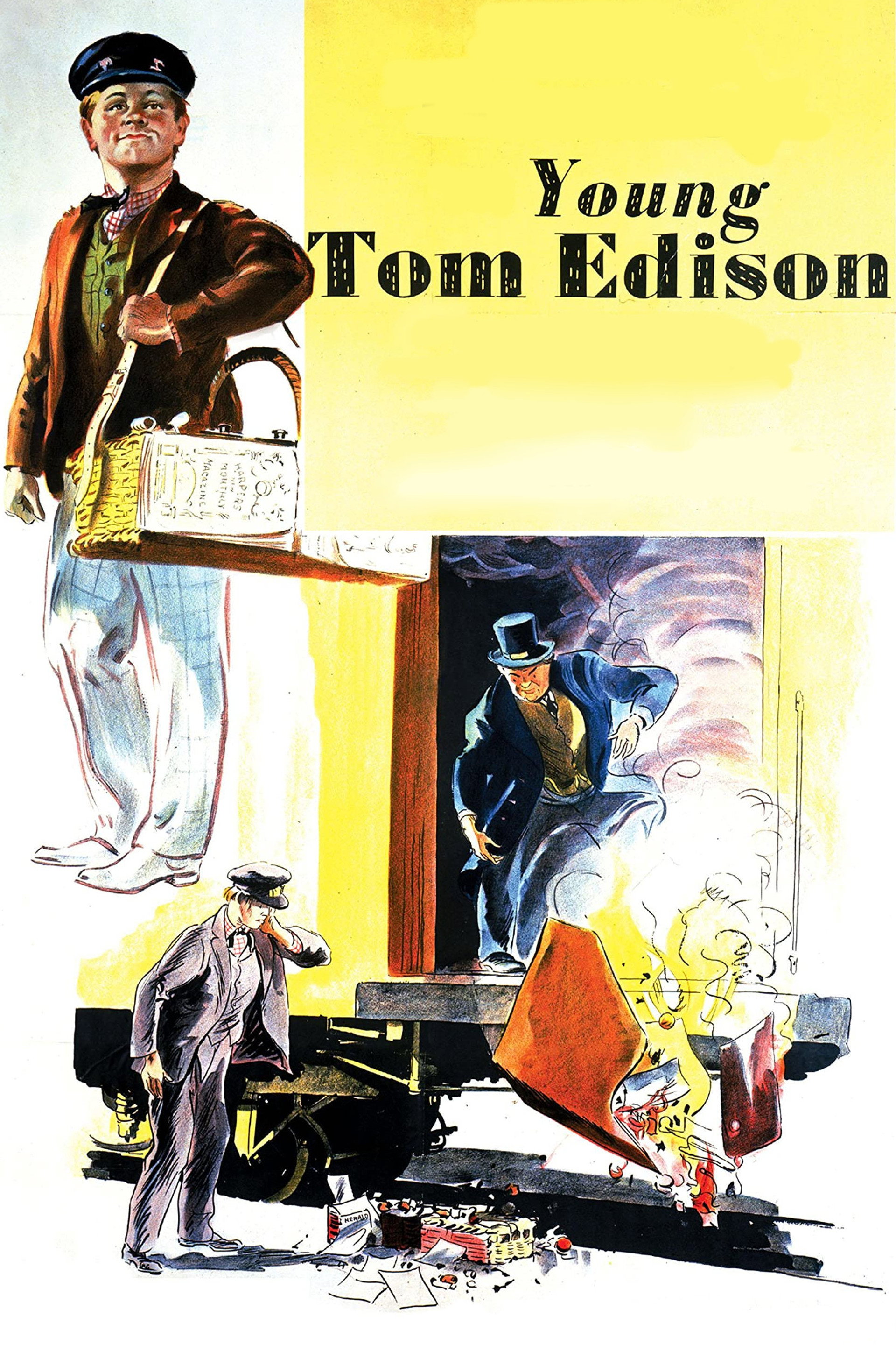 Tom Edison giovane