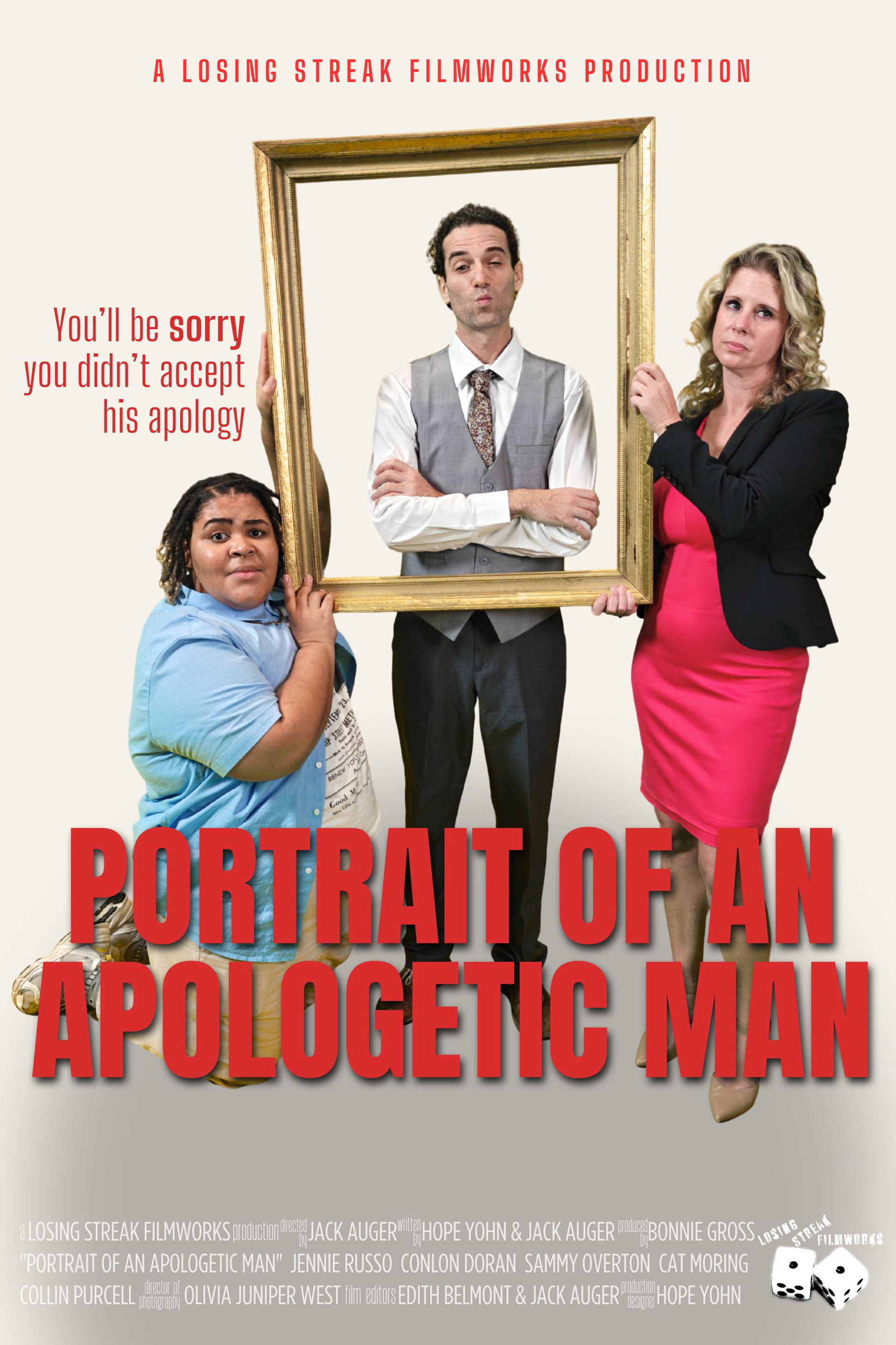 Portrait of an Apologetic Man