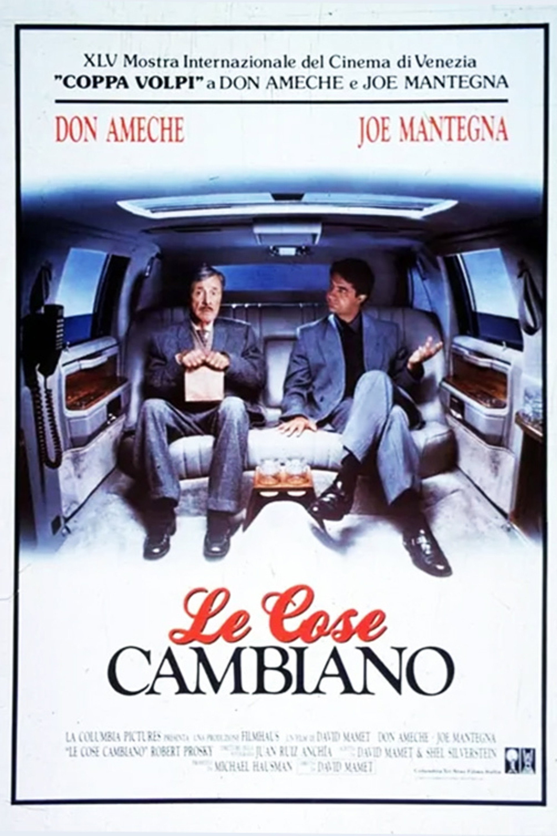 Le cose cambiano