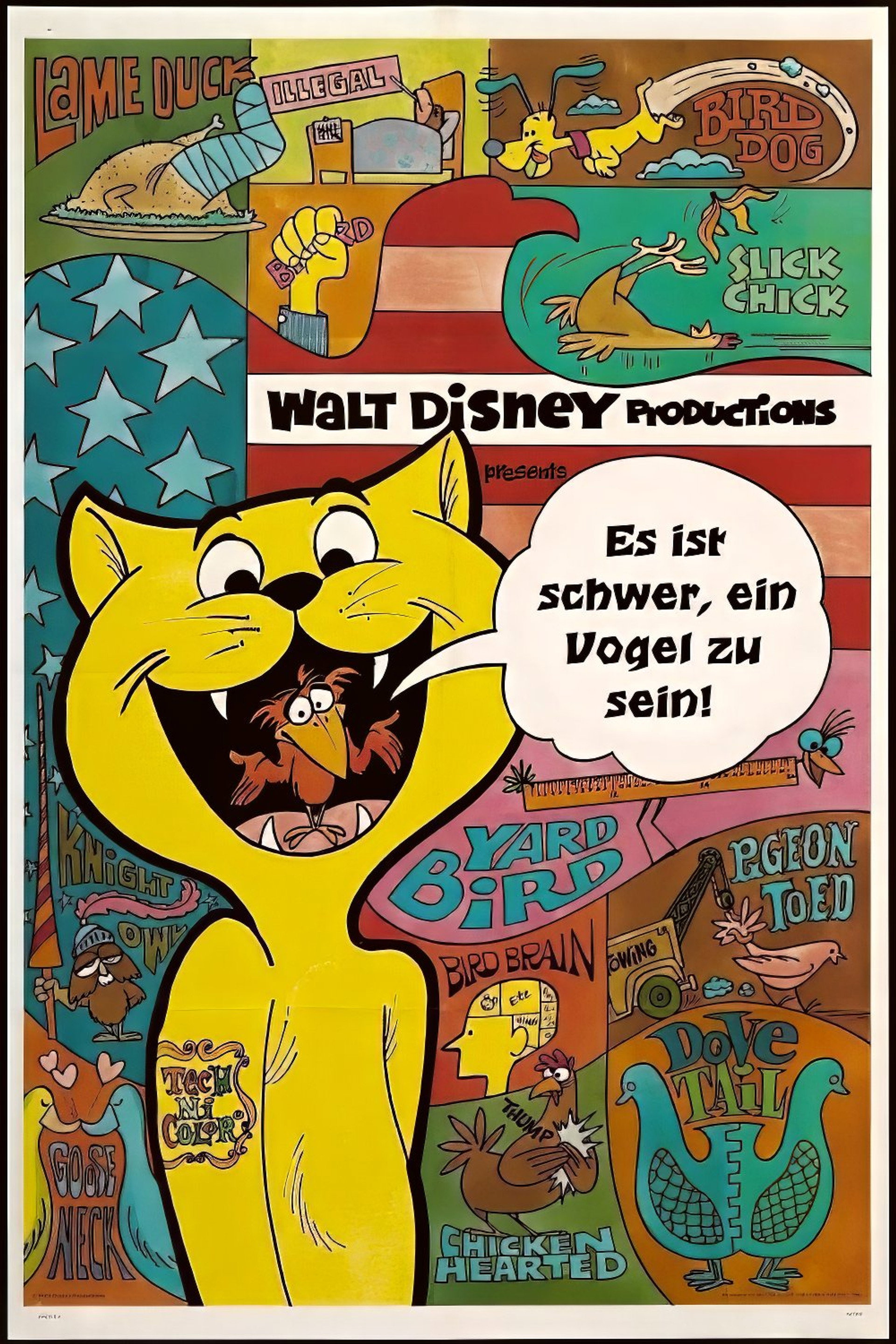 Es ist schwer, ein Vogel zu sein