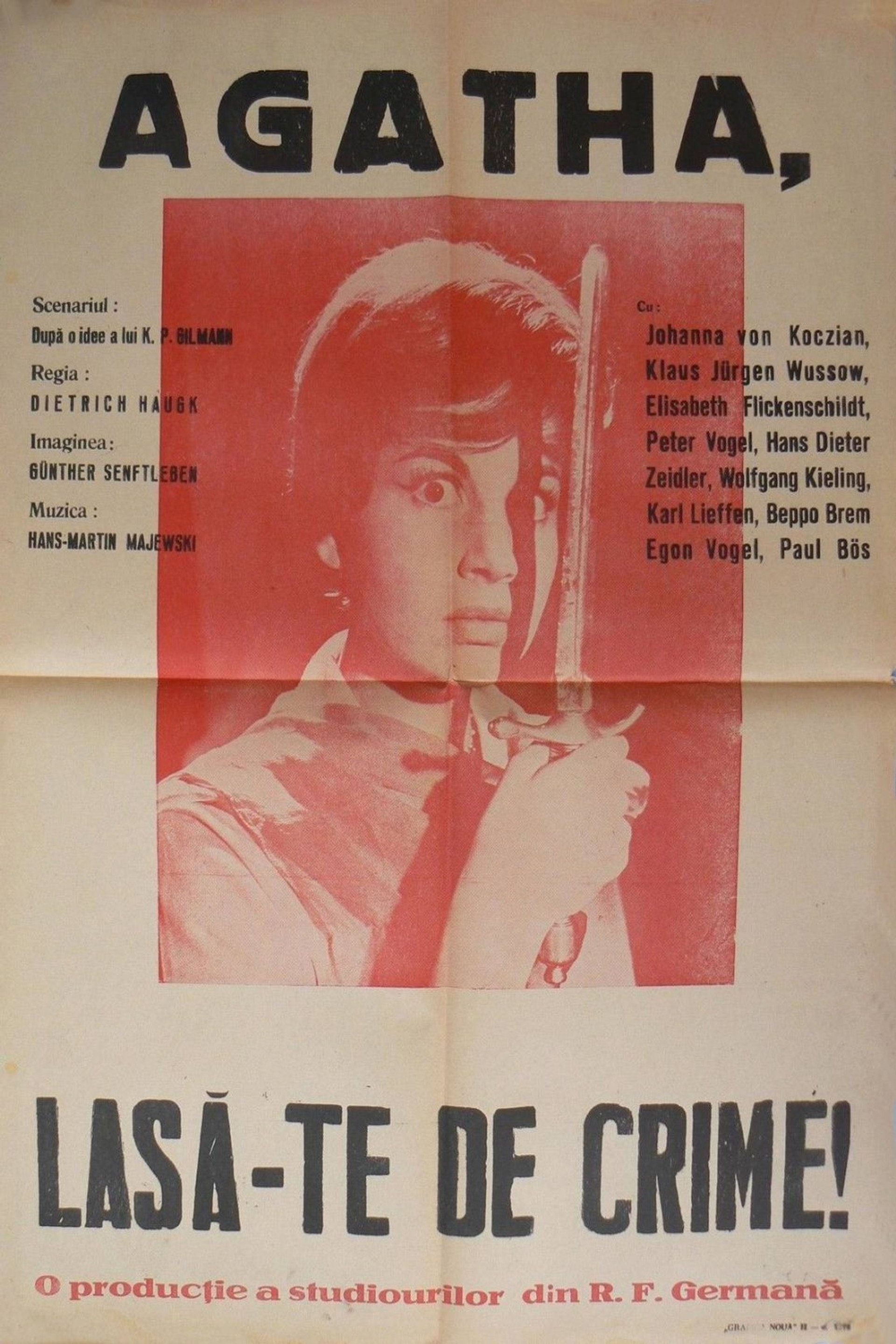 Agatha, lasă-te de crime!