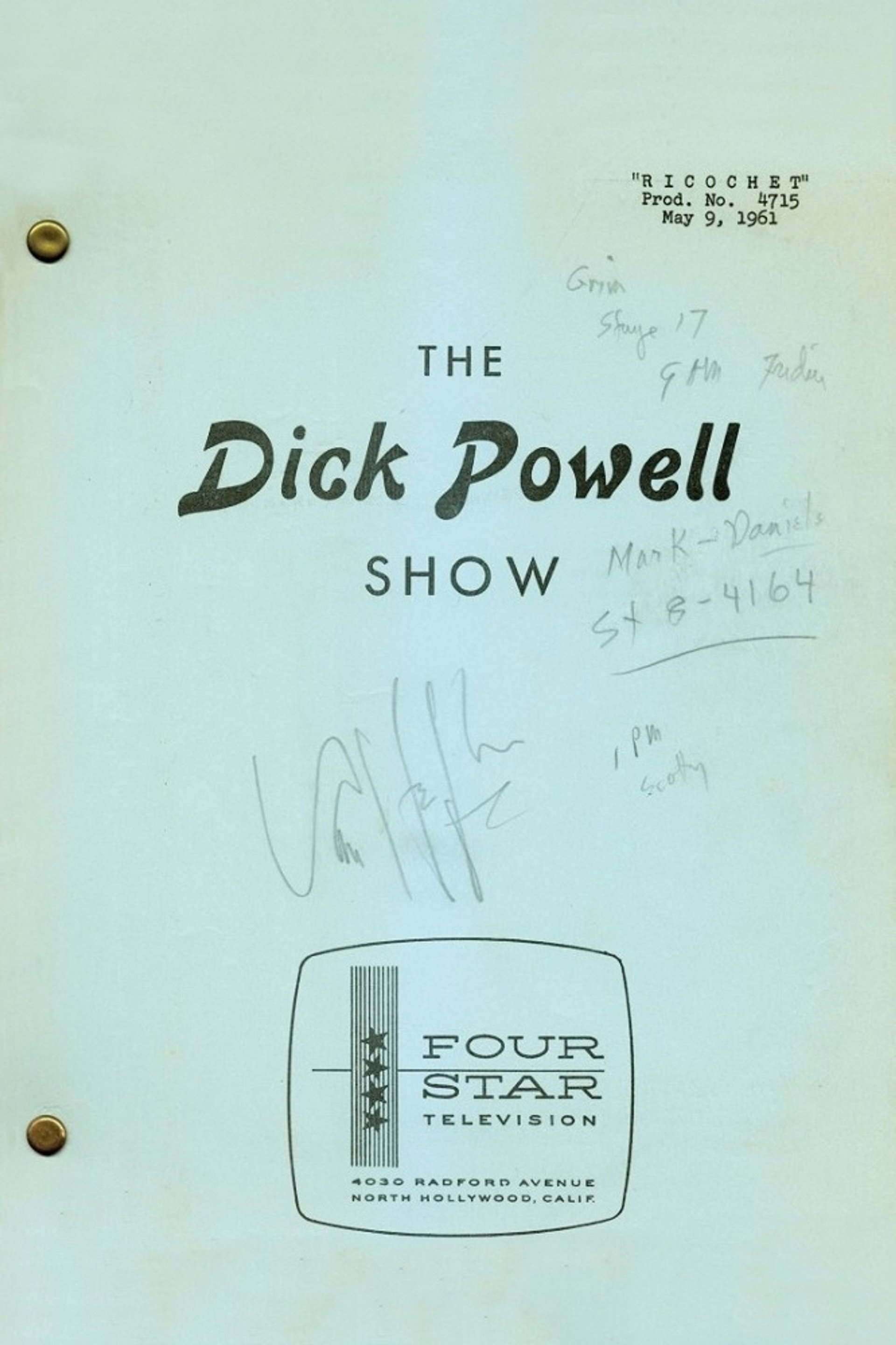 Heute Abend Dick Powell