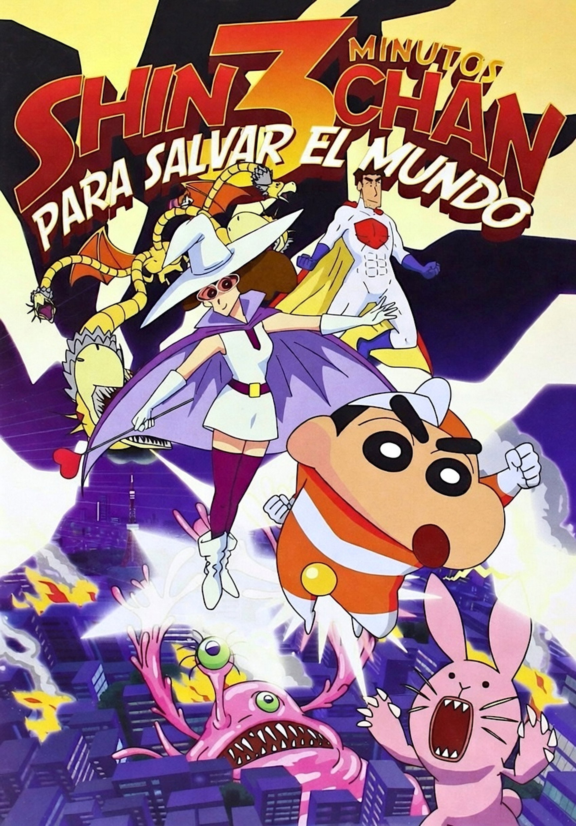 Shin Chan: 3 minutos para salvar al mundo