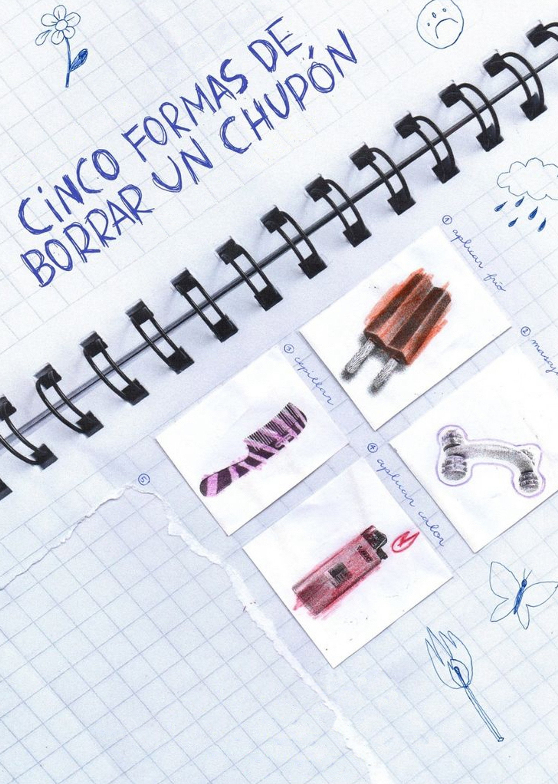 Cinco formas de borrar un chupón