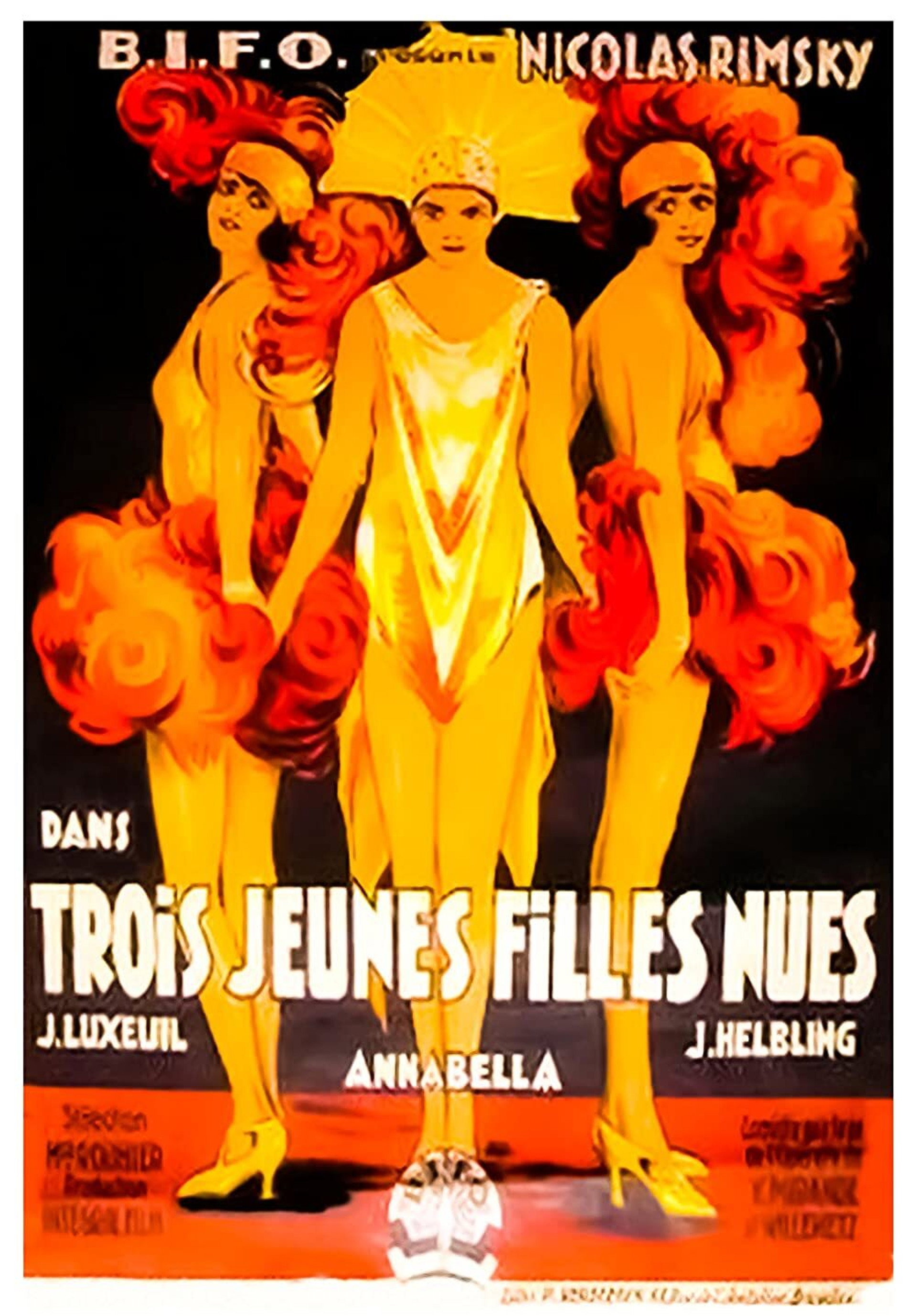 Trois jeunes filles nues