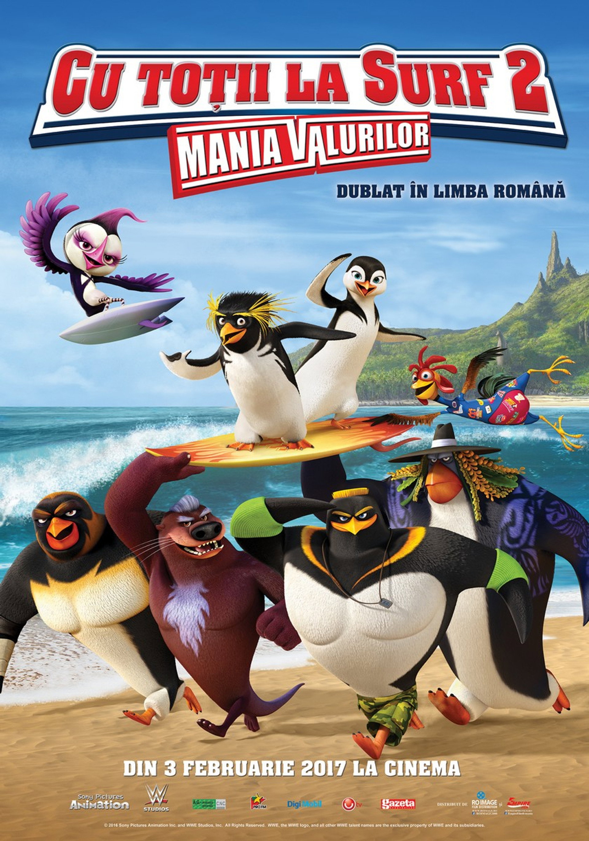 Cu toţii la surf 2: Mania valurilor