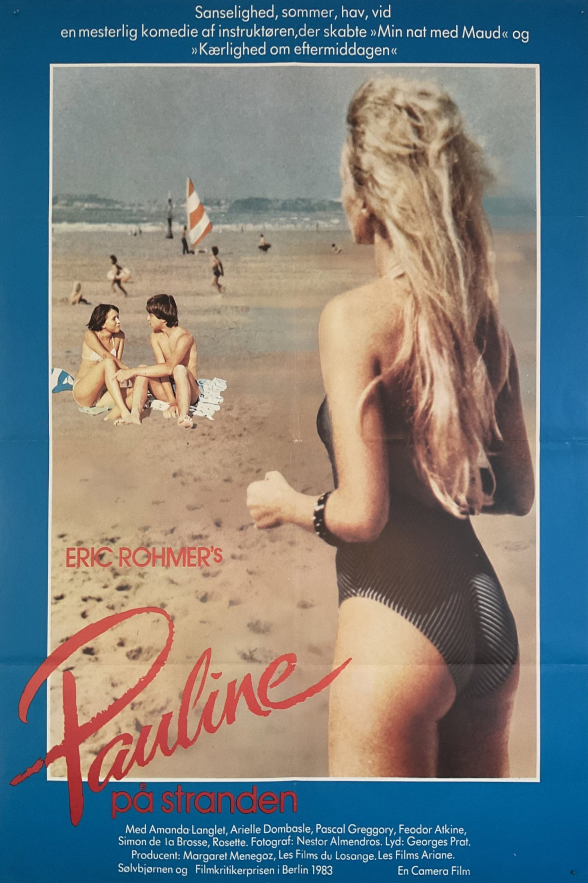 Pauline à la plage
