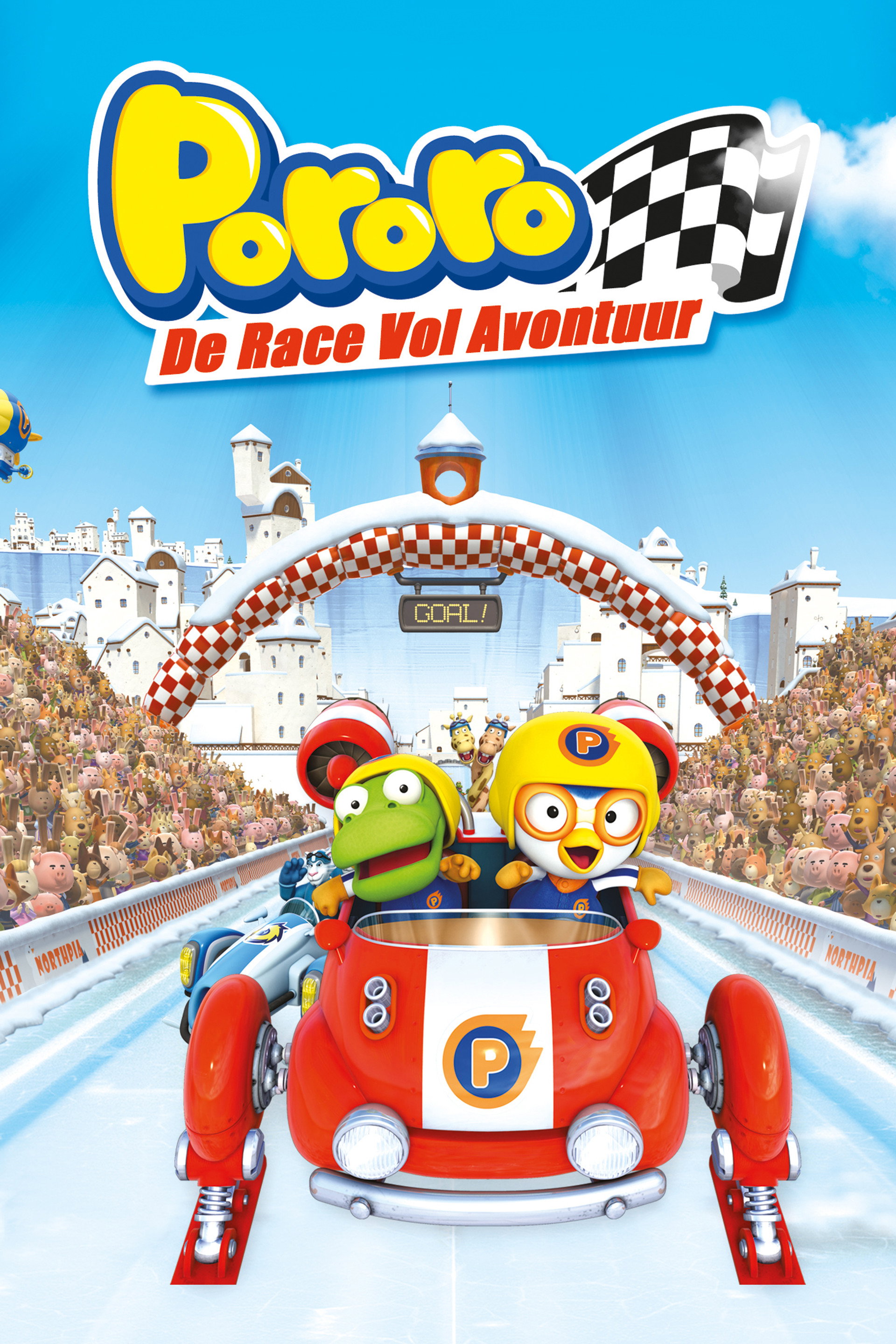 Pororo: Race Mee met Je Vriendjes