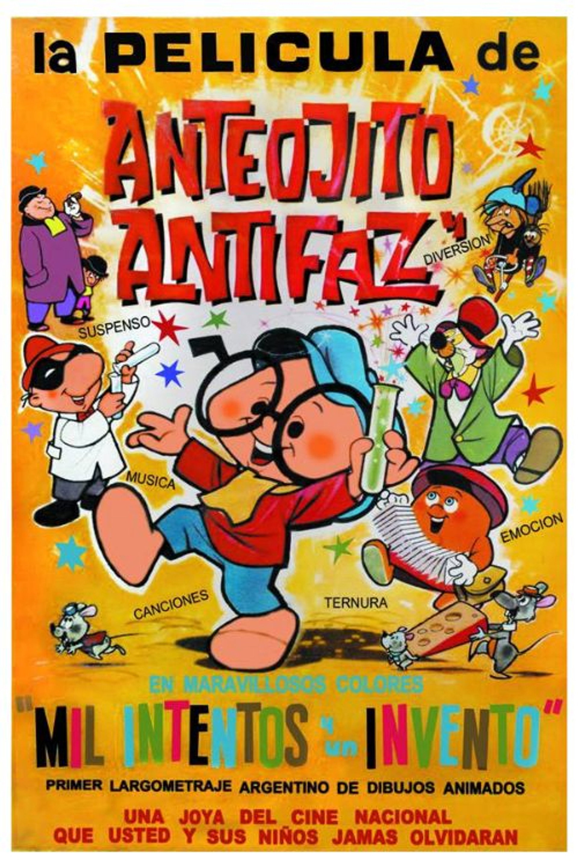 Anteojito y Antifaz, mil intentos y un invento