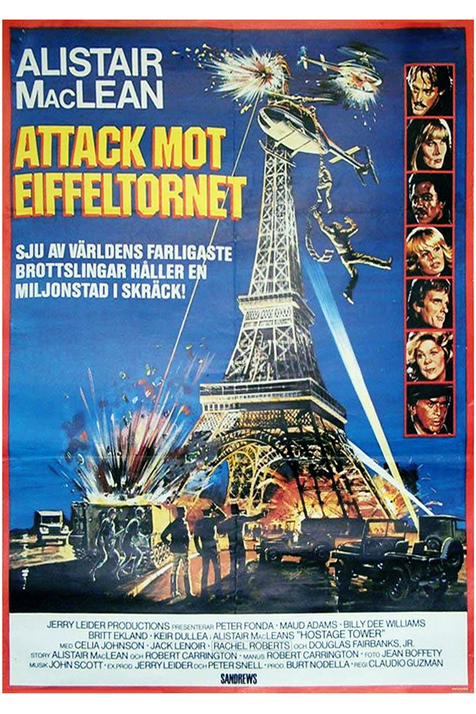 Attack mot Eiffeltornet