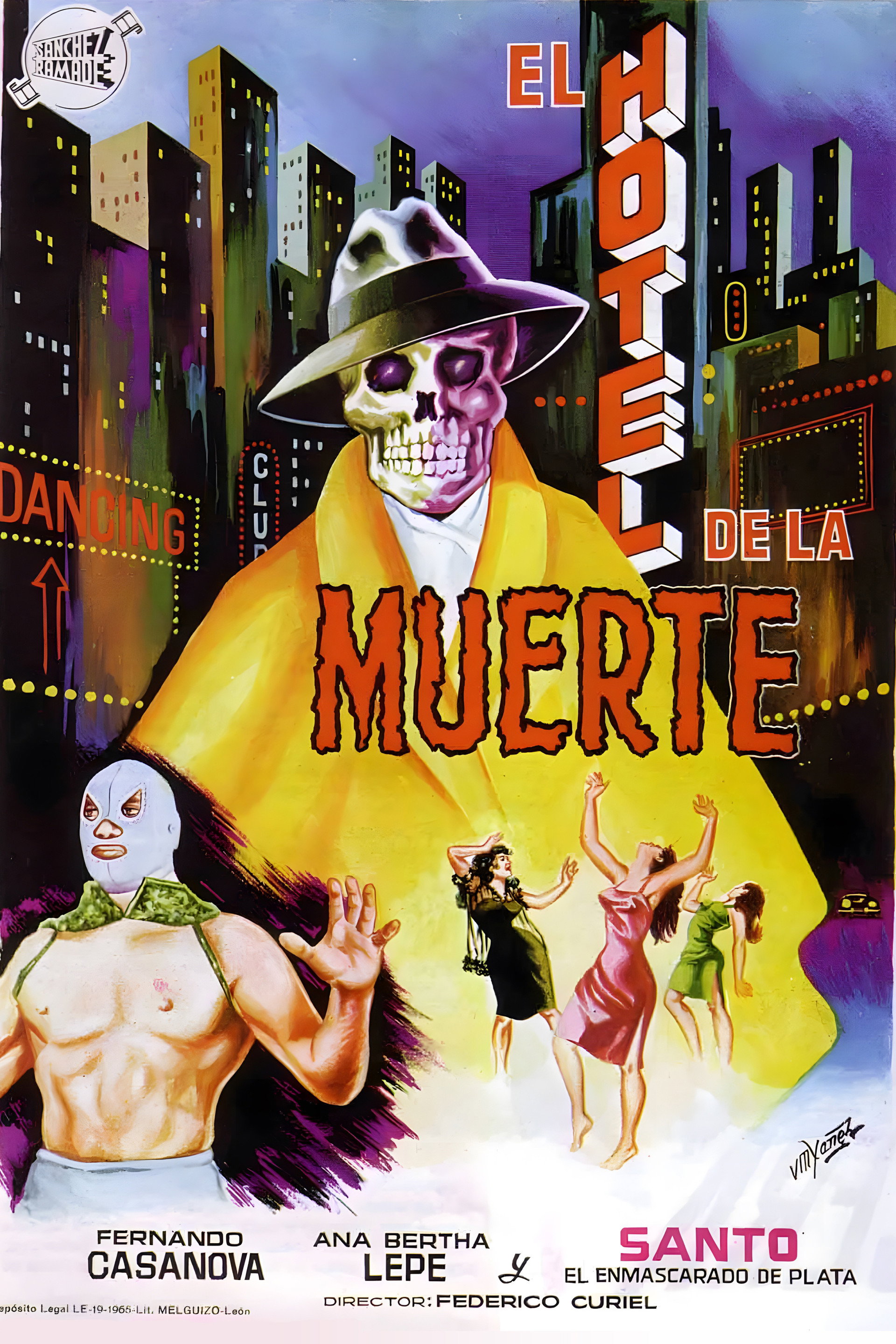Santo en el hotel de la muerte