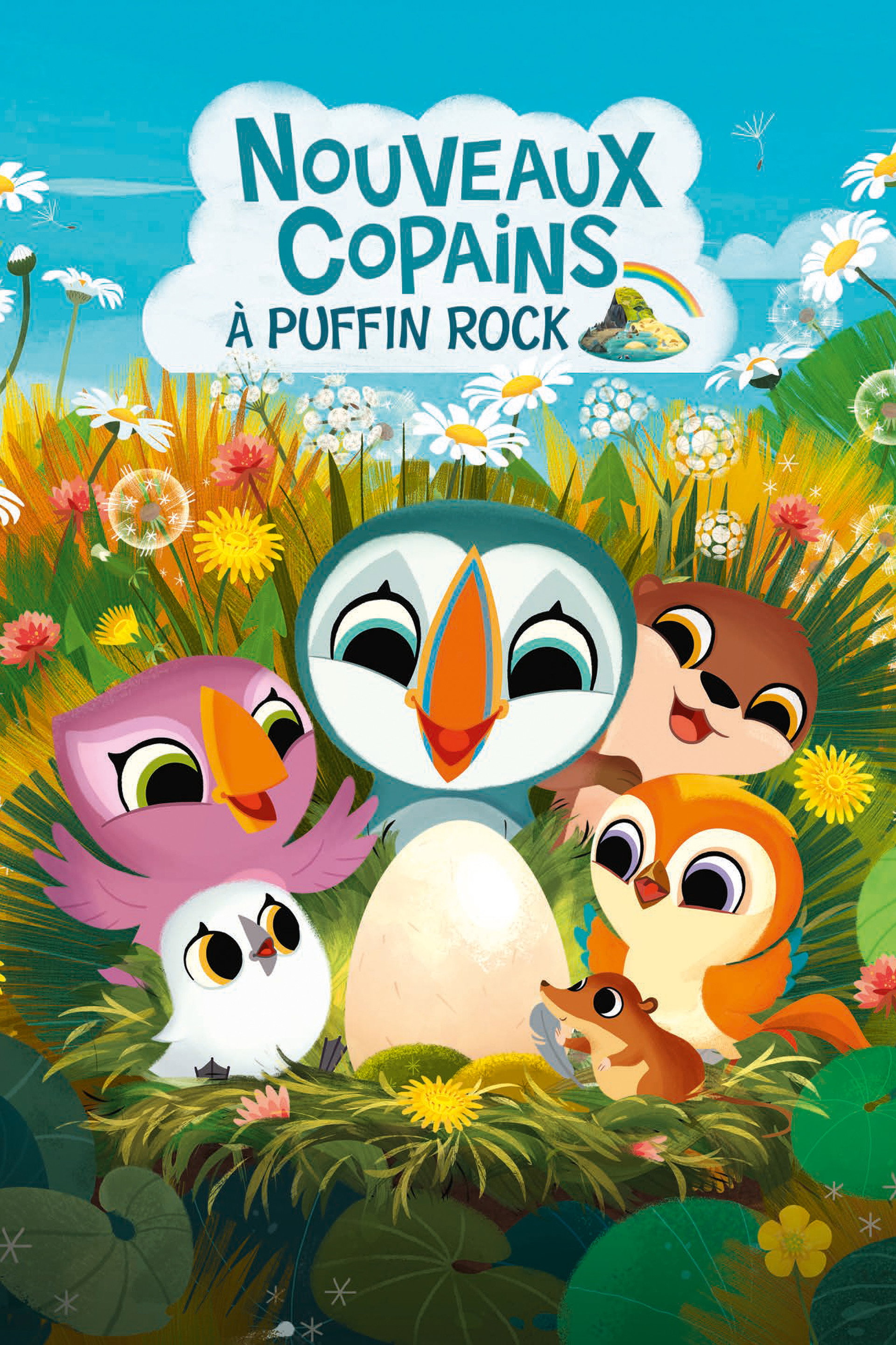 Nouveaux copains à Puffin Rock