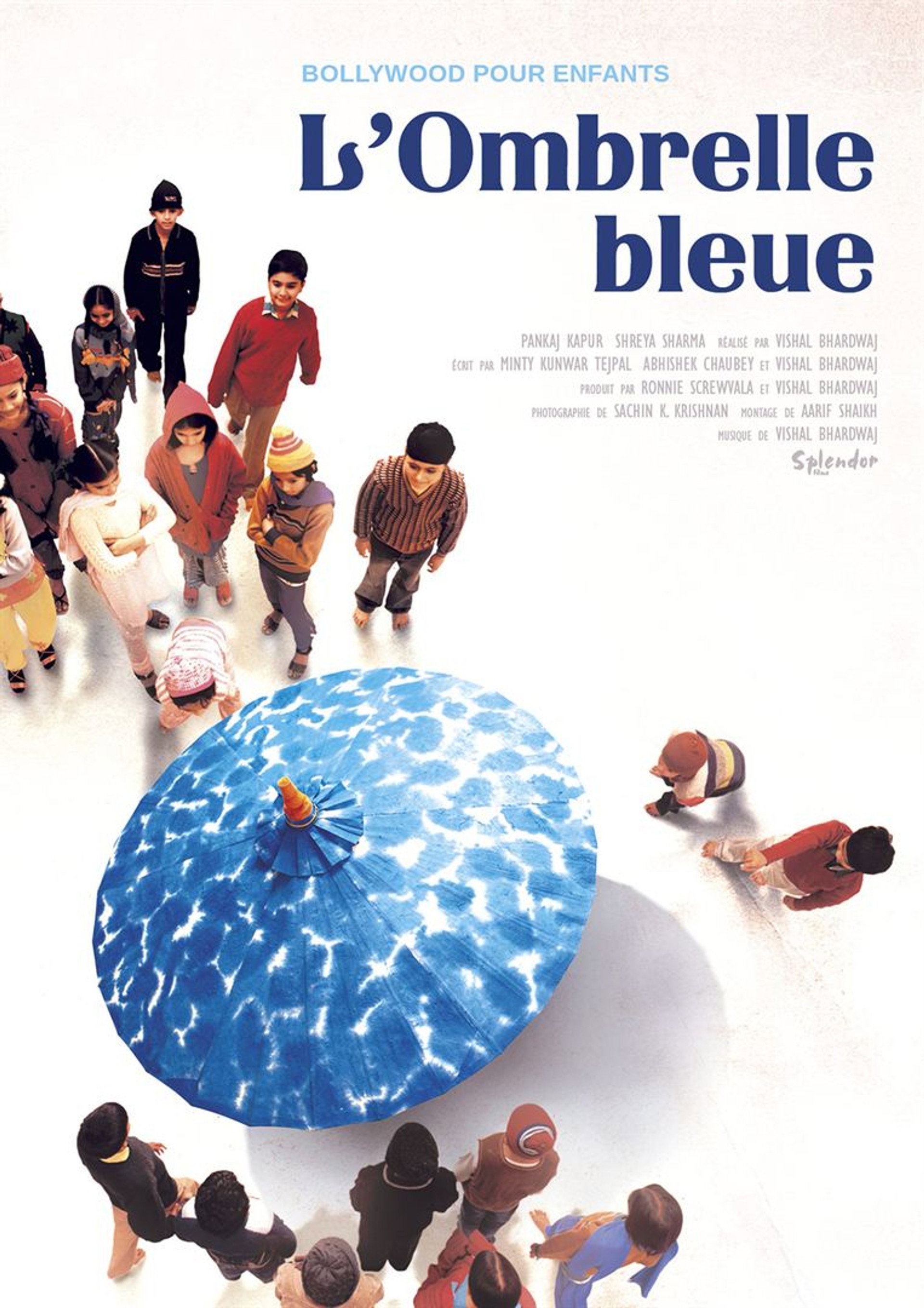 L'ombrelle bleue