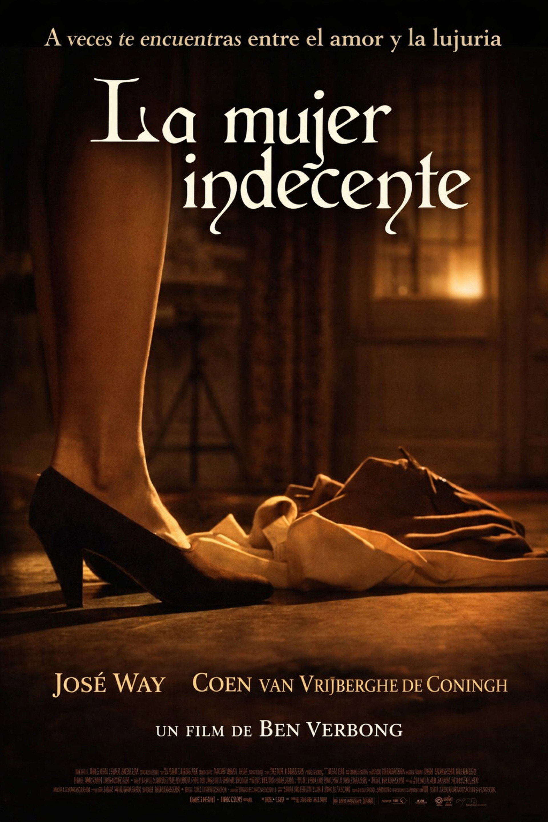 Una mujer indecente