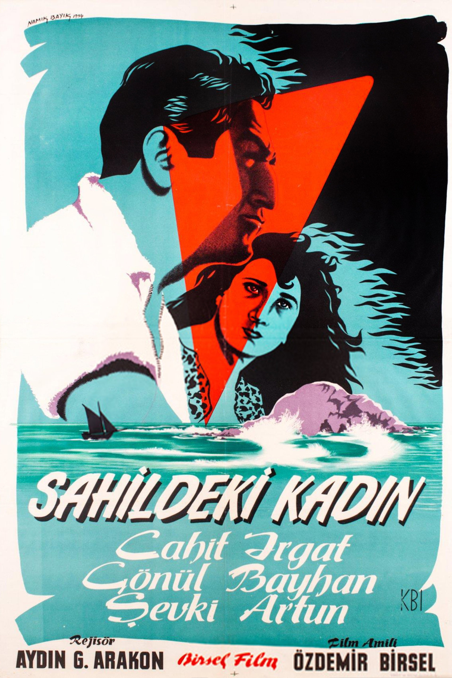 Sahildeki Kadın
