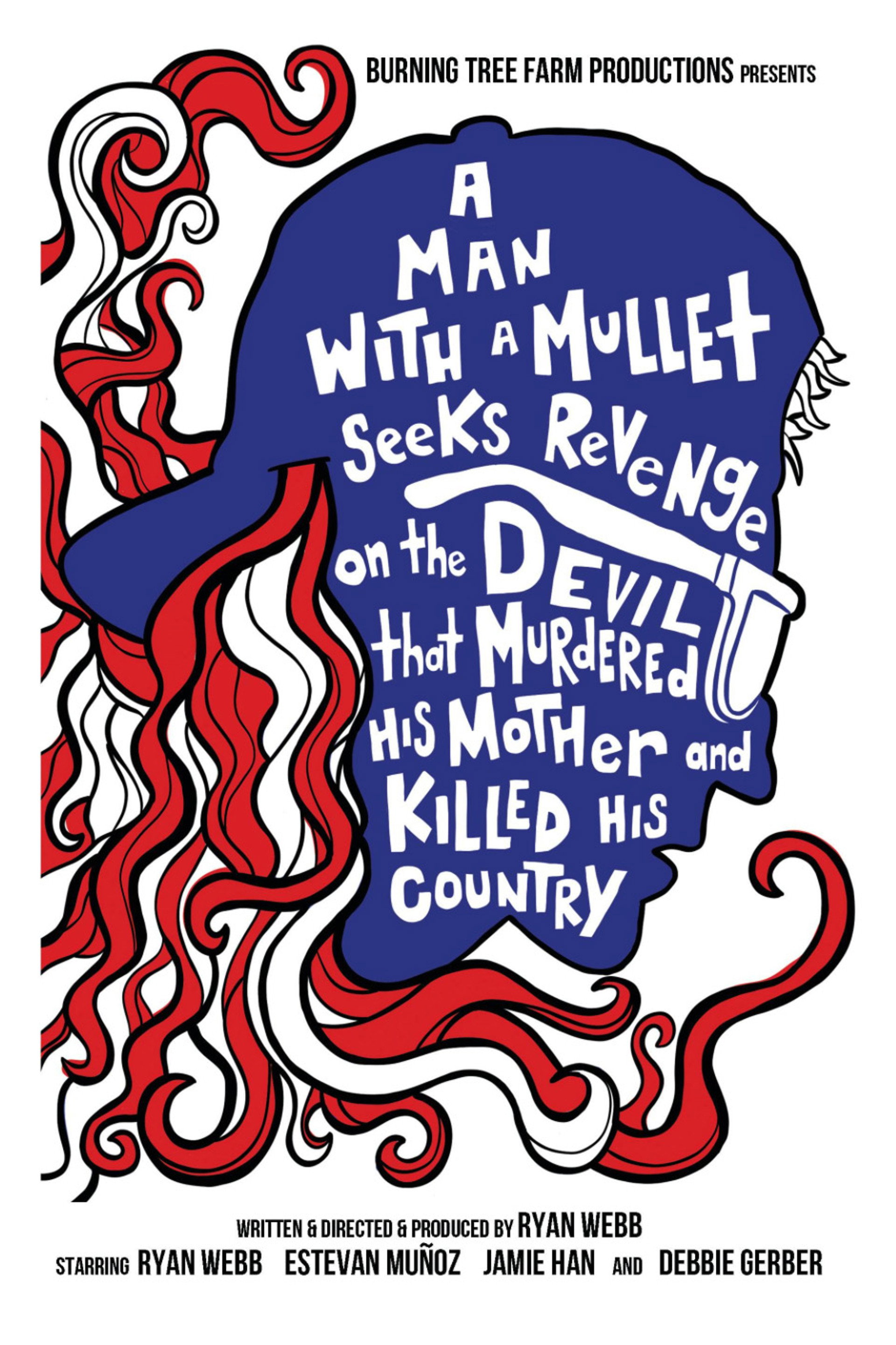 A Man with a Mullet Seeks Revenge on the Devil That Murdered His Mother and Killed His Country