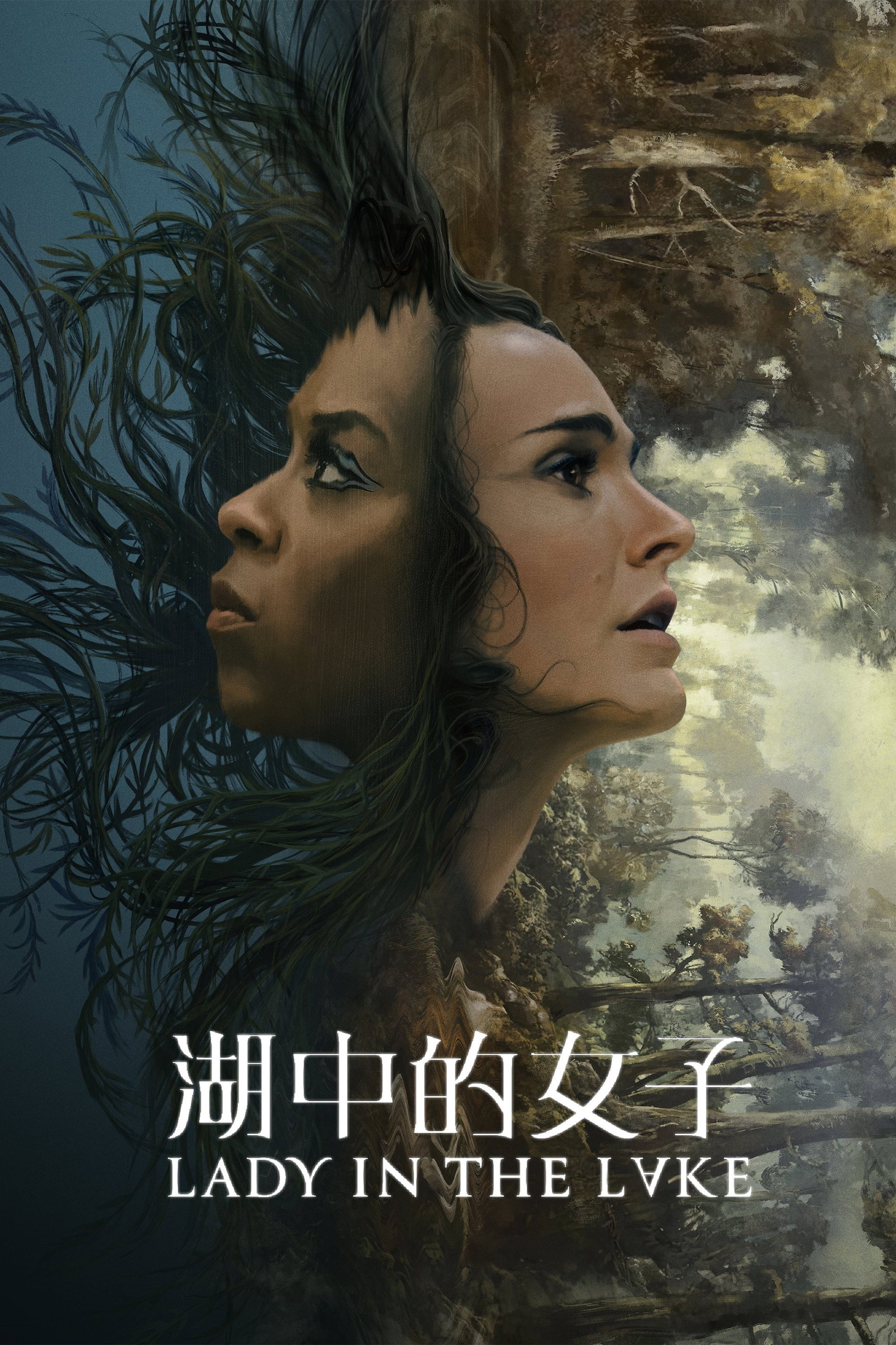 湖中女人