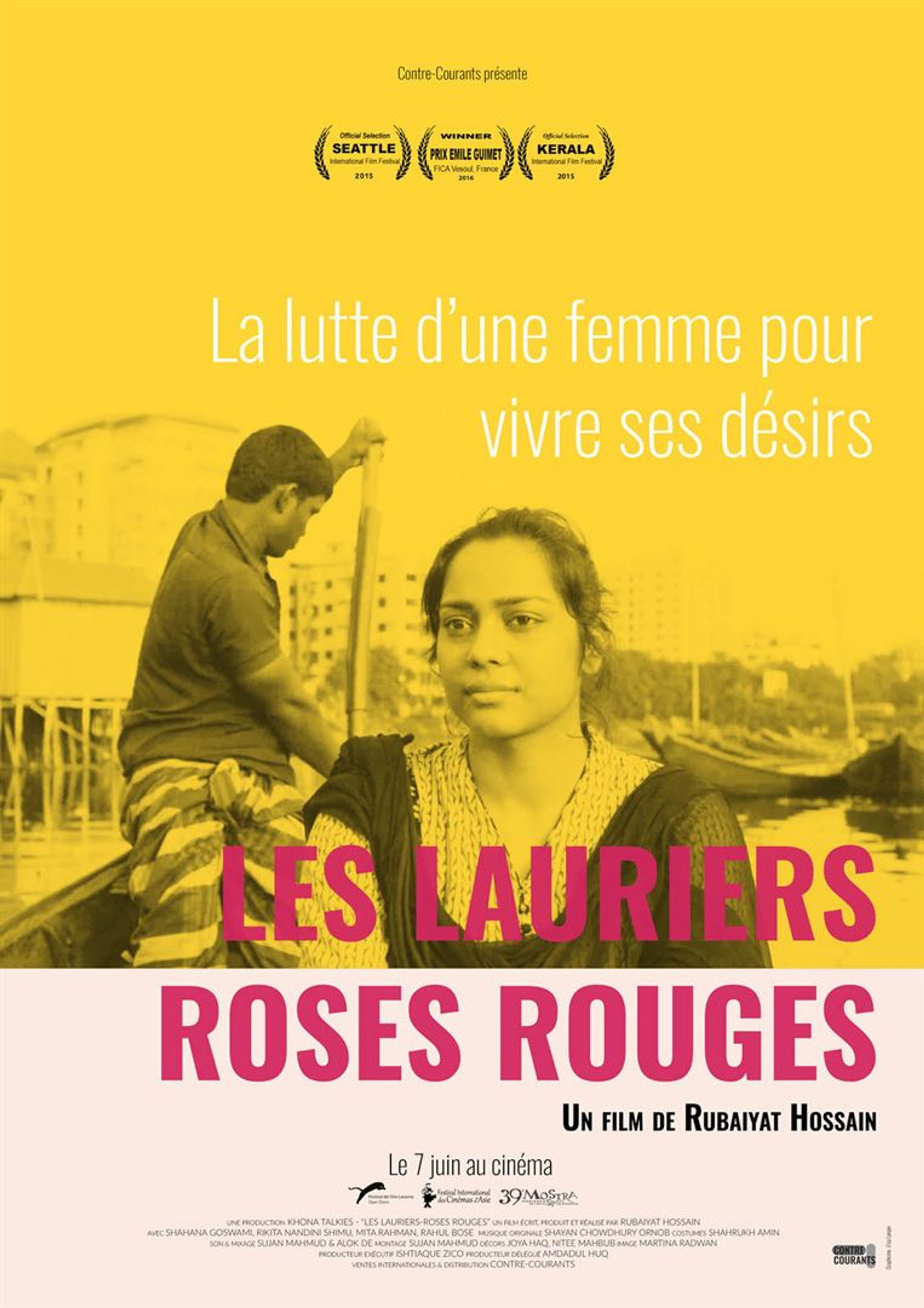 Les lauriers roses rouges