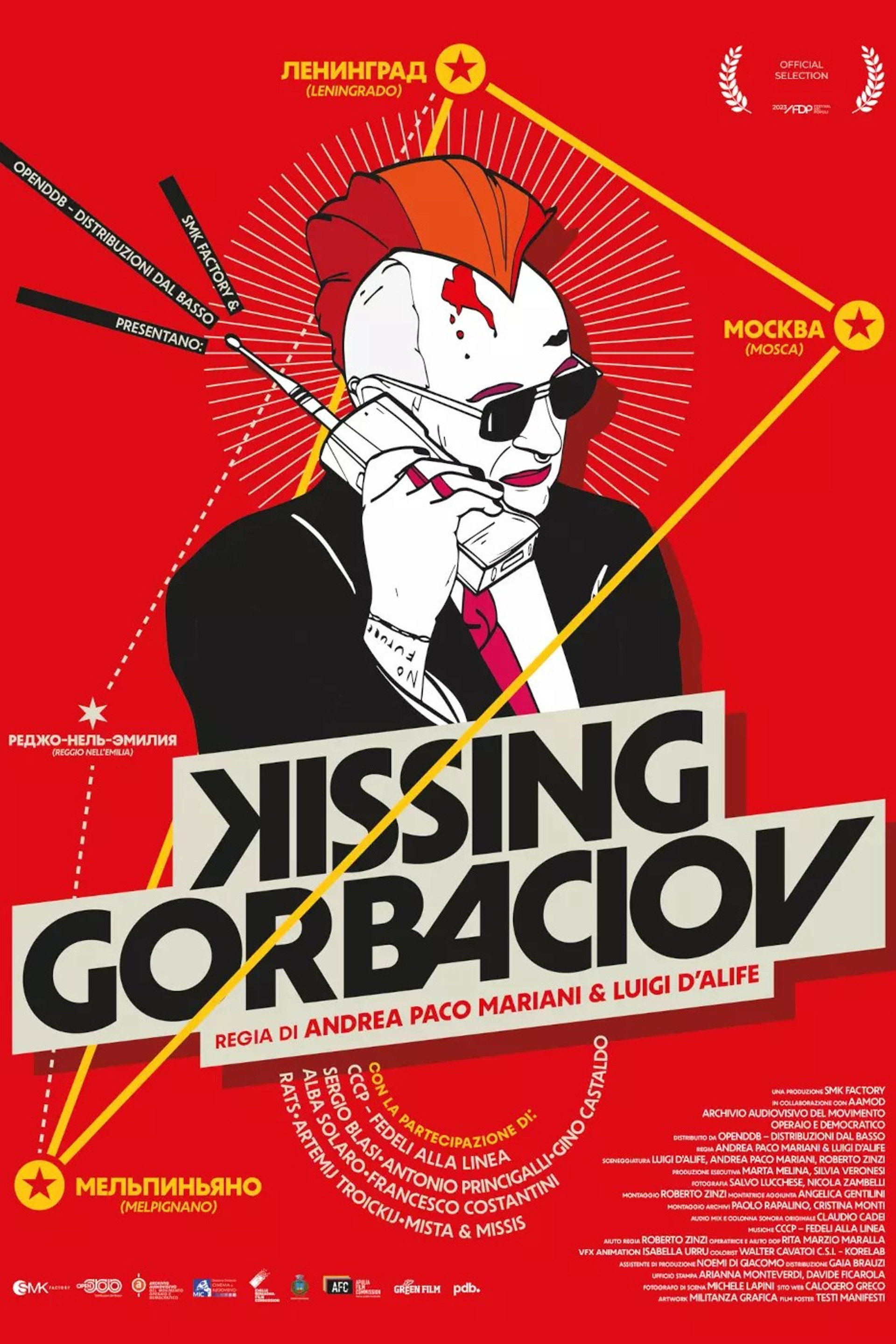 Kissing Gorbaciov