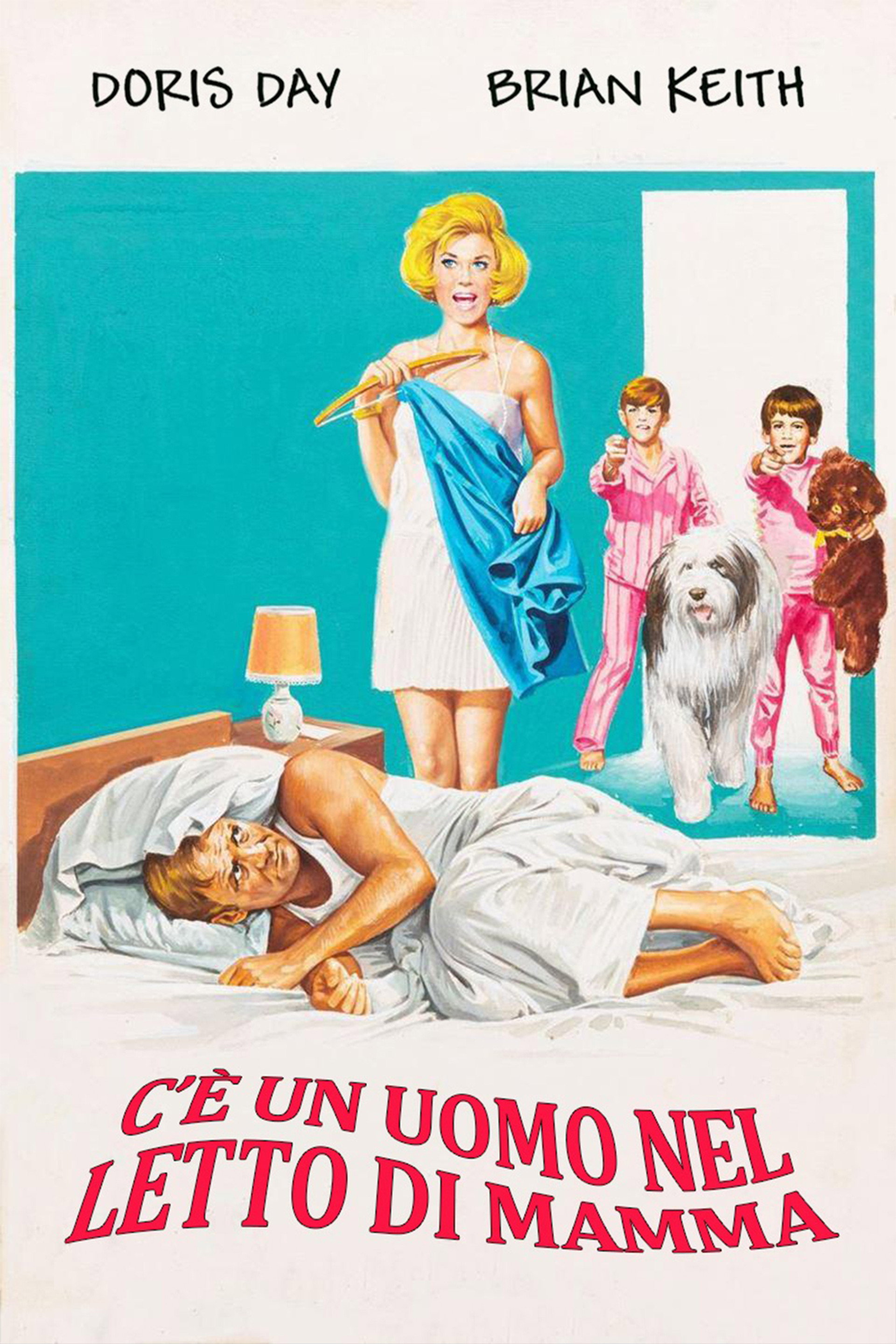 C'è un uomo nel letto di mamma