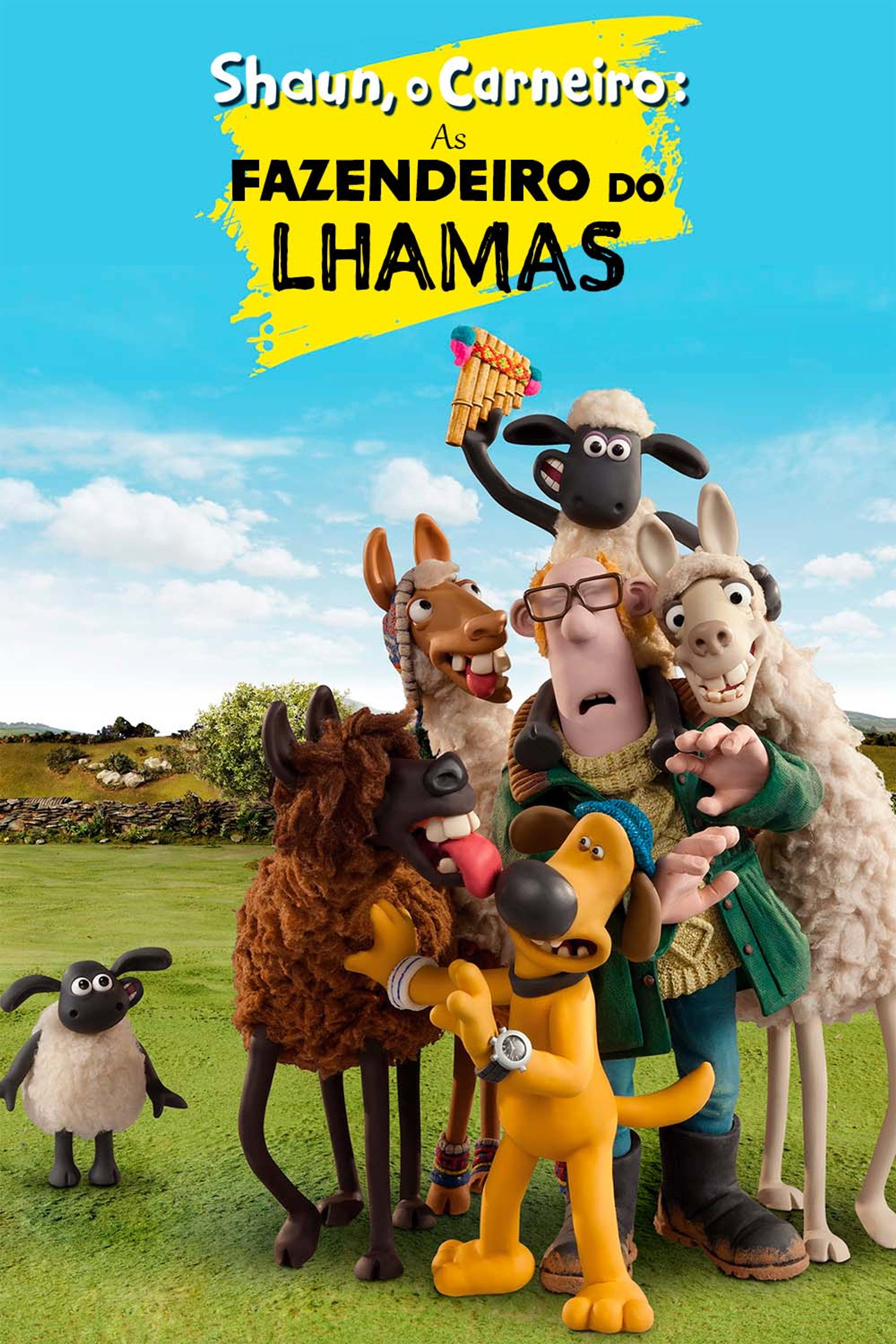 Shaun, o Carneiro: As Lhamas do Fazendeiro