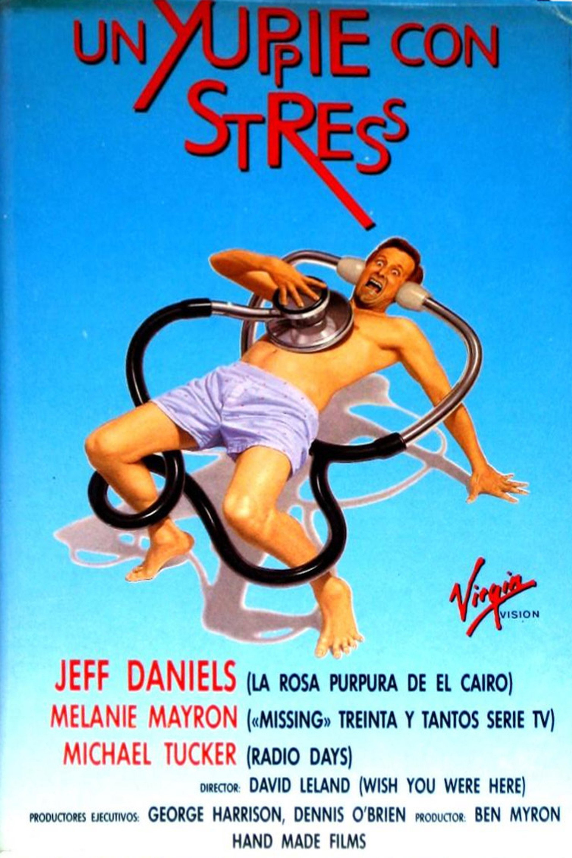 Un yuppie con estrés
