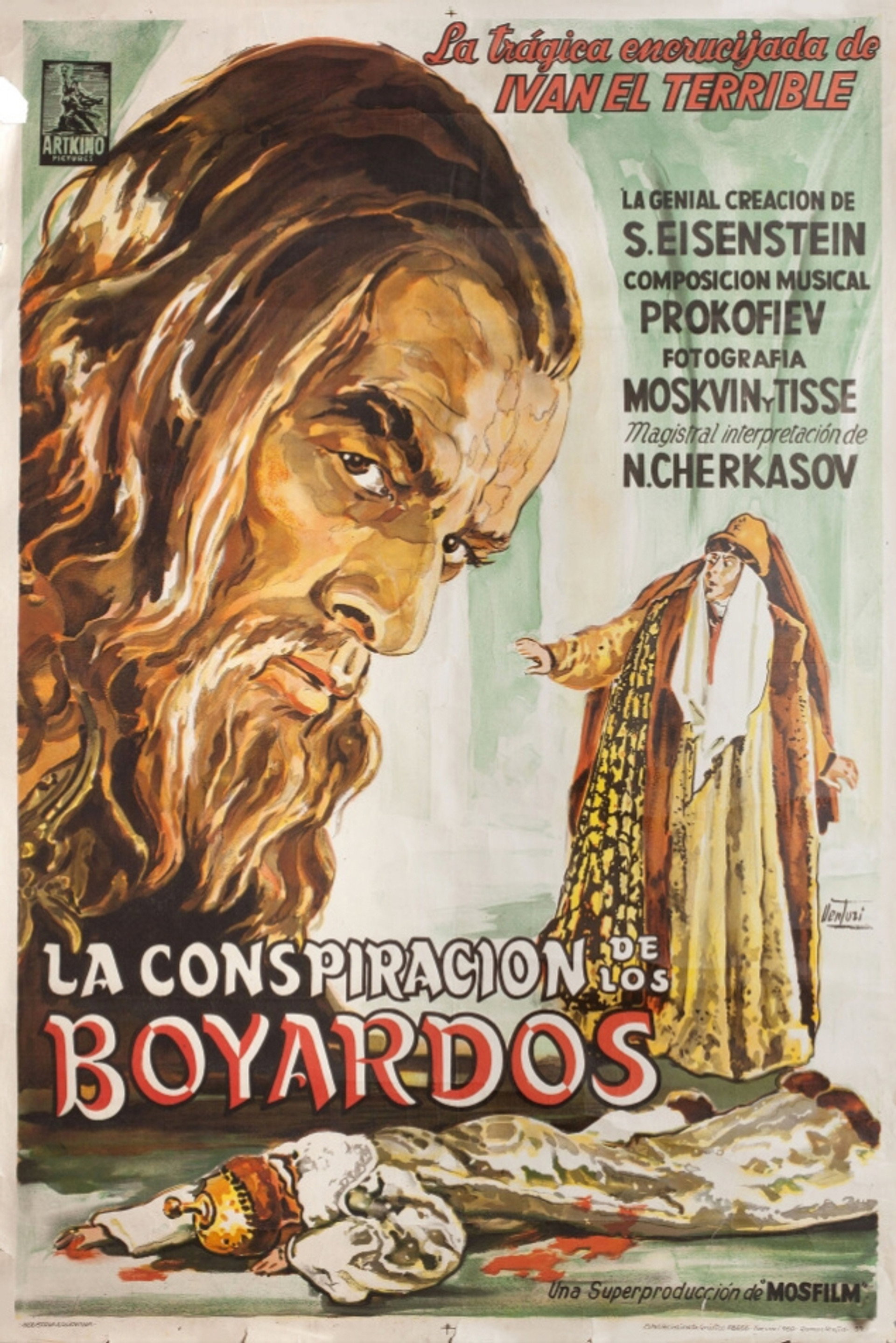 Iván el Terrible, segunda parte: la conjura de los boyardos