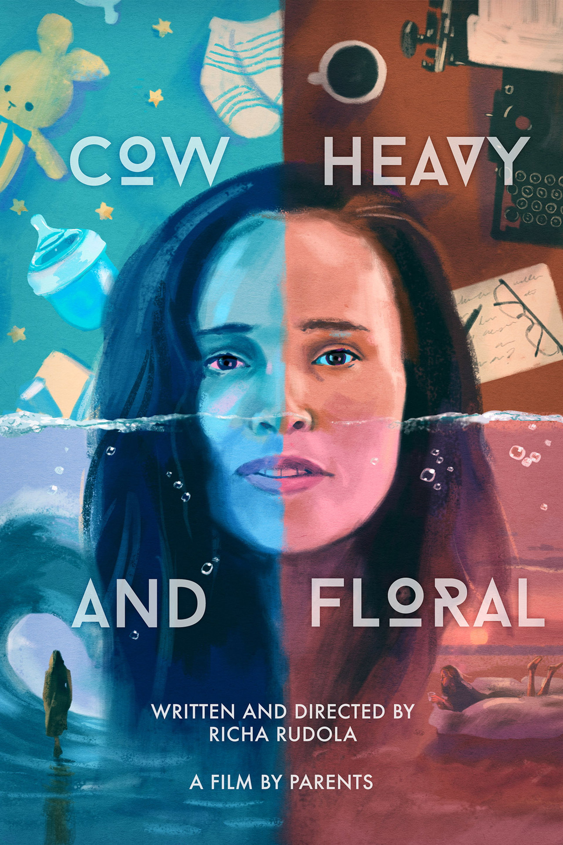 Cow Heavy and Floral