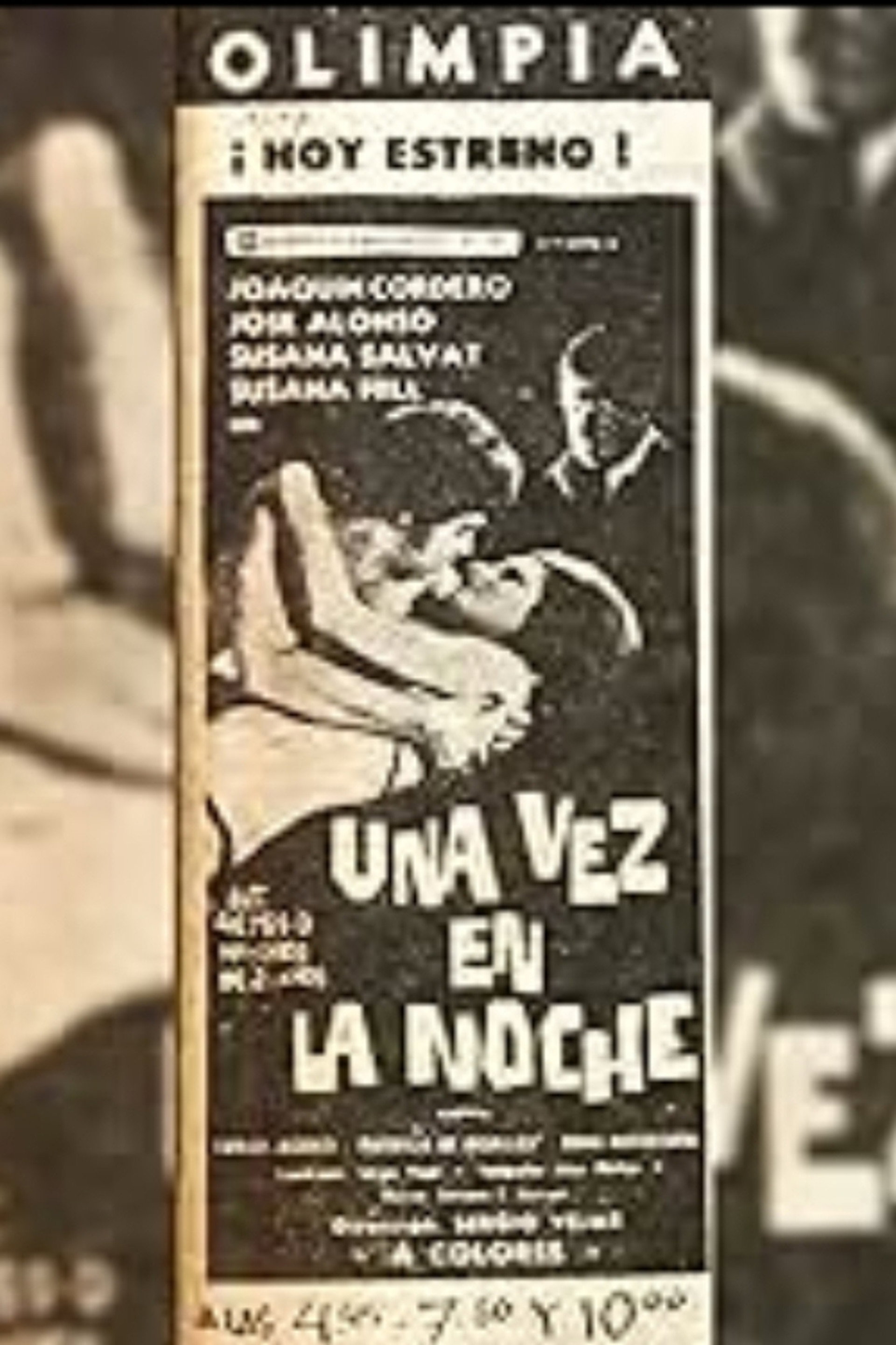 Una vez en la noche