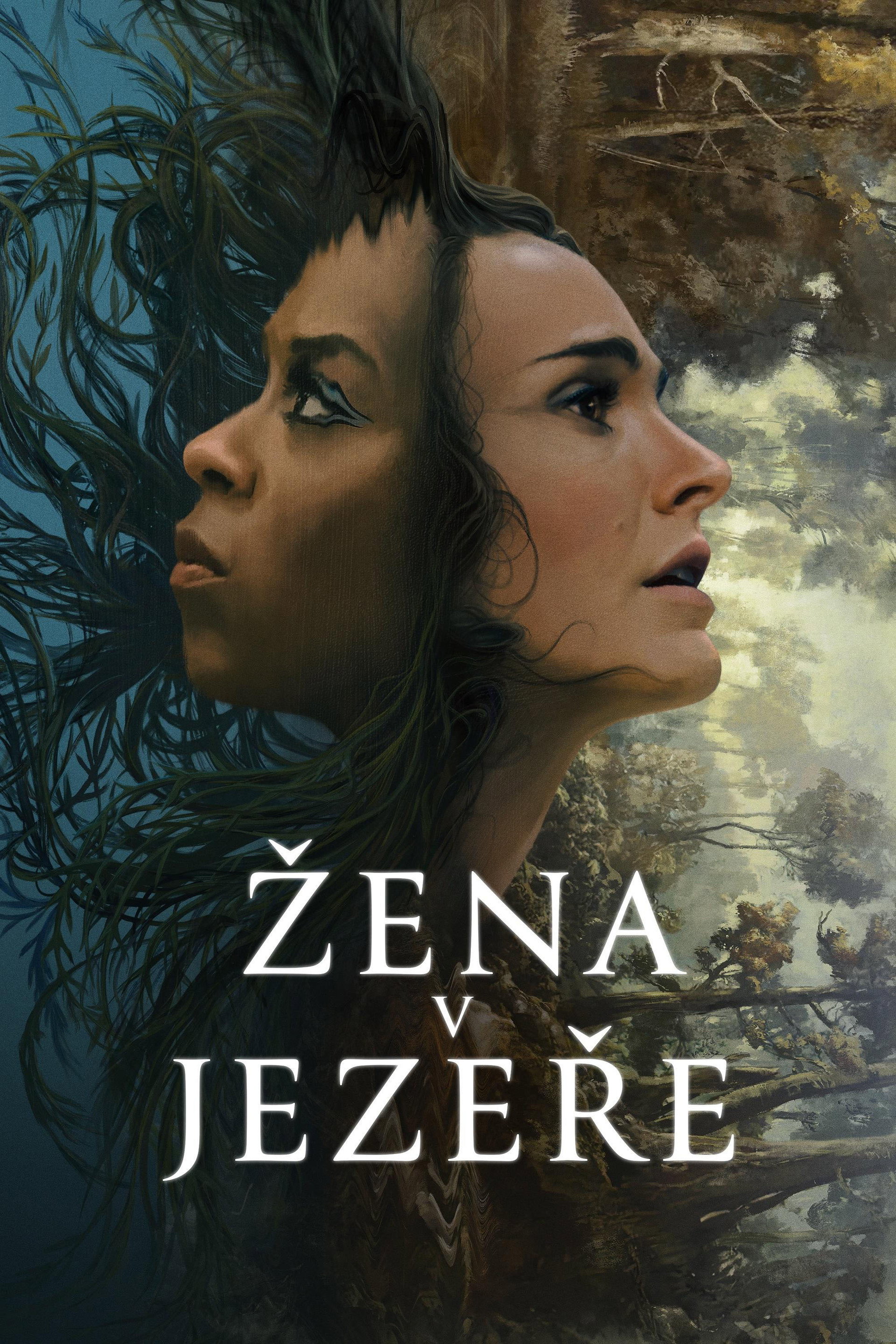 Žena v jezeře