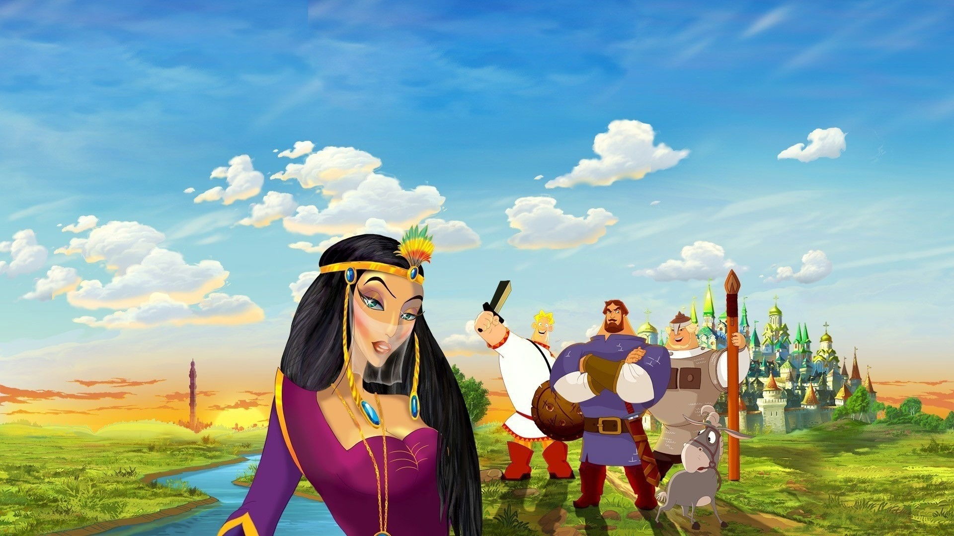 Three Heroes and the Shamakhan Queen