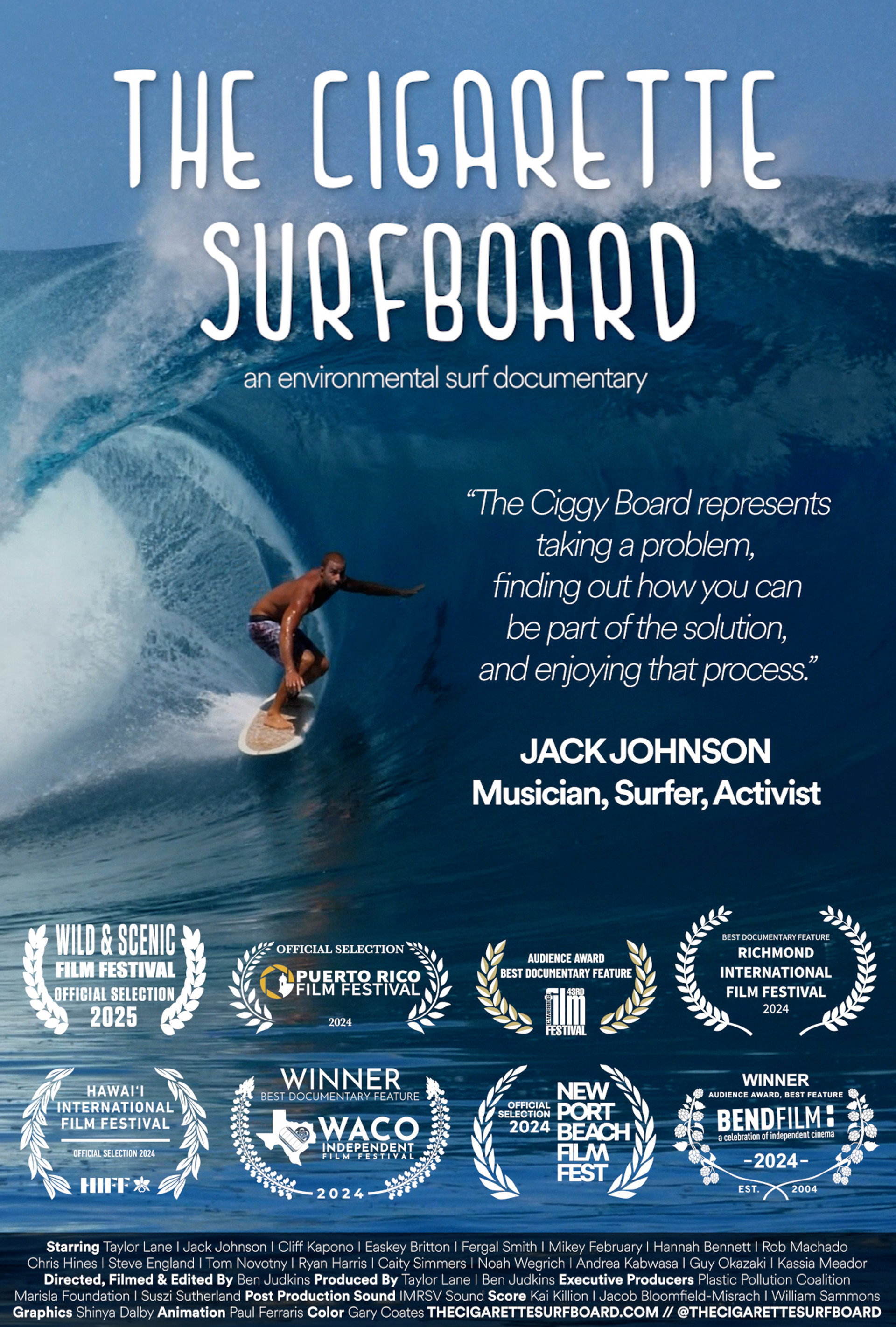 The Cigarette Surfboard