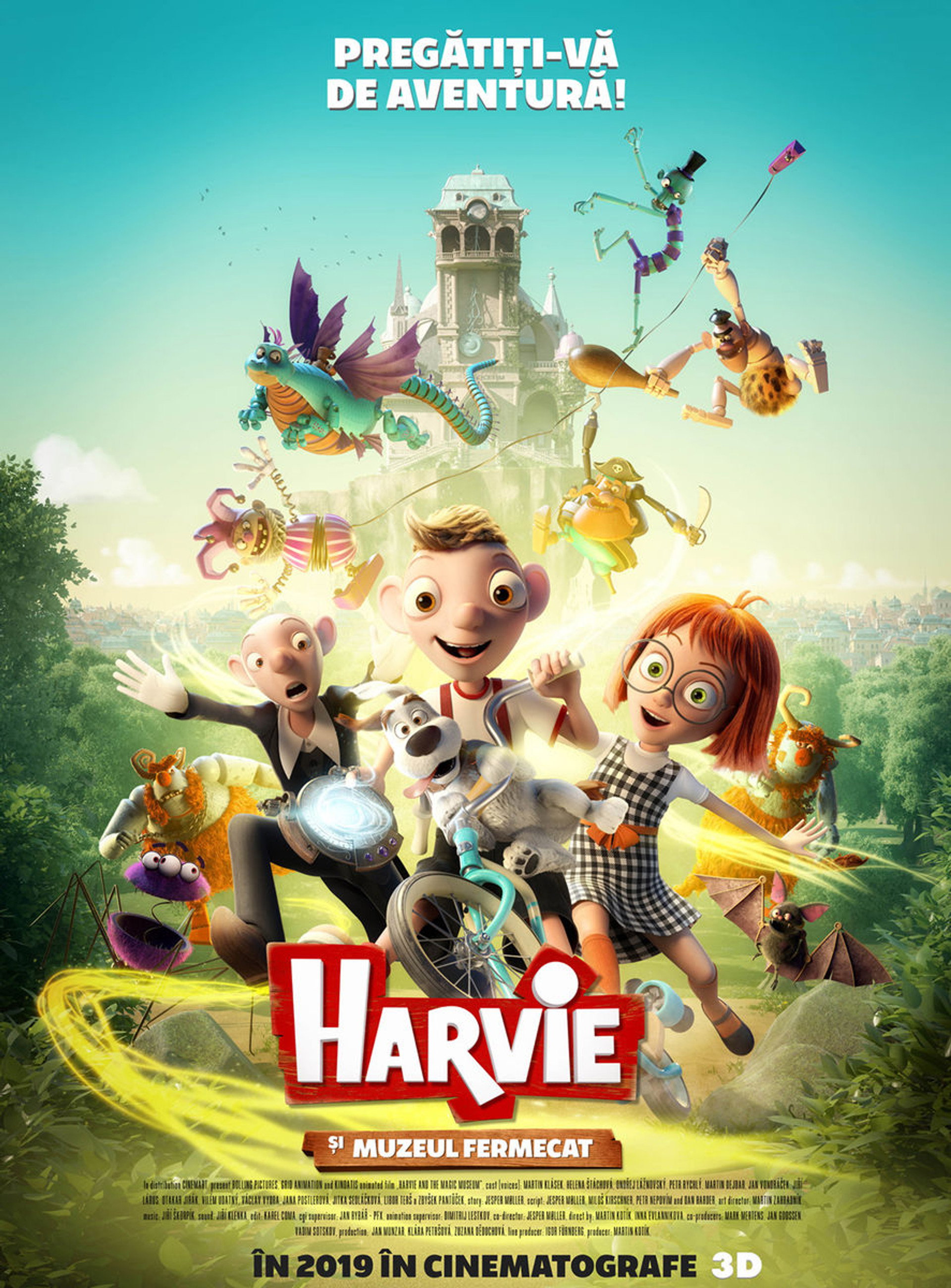 Harvie și muzeul fermecat