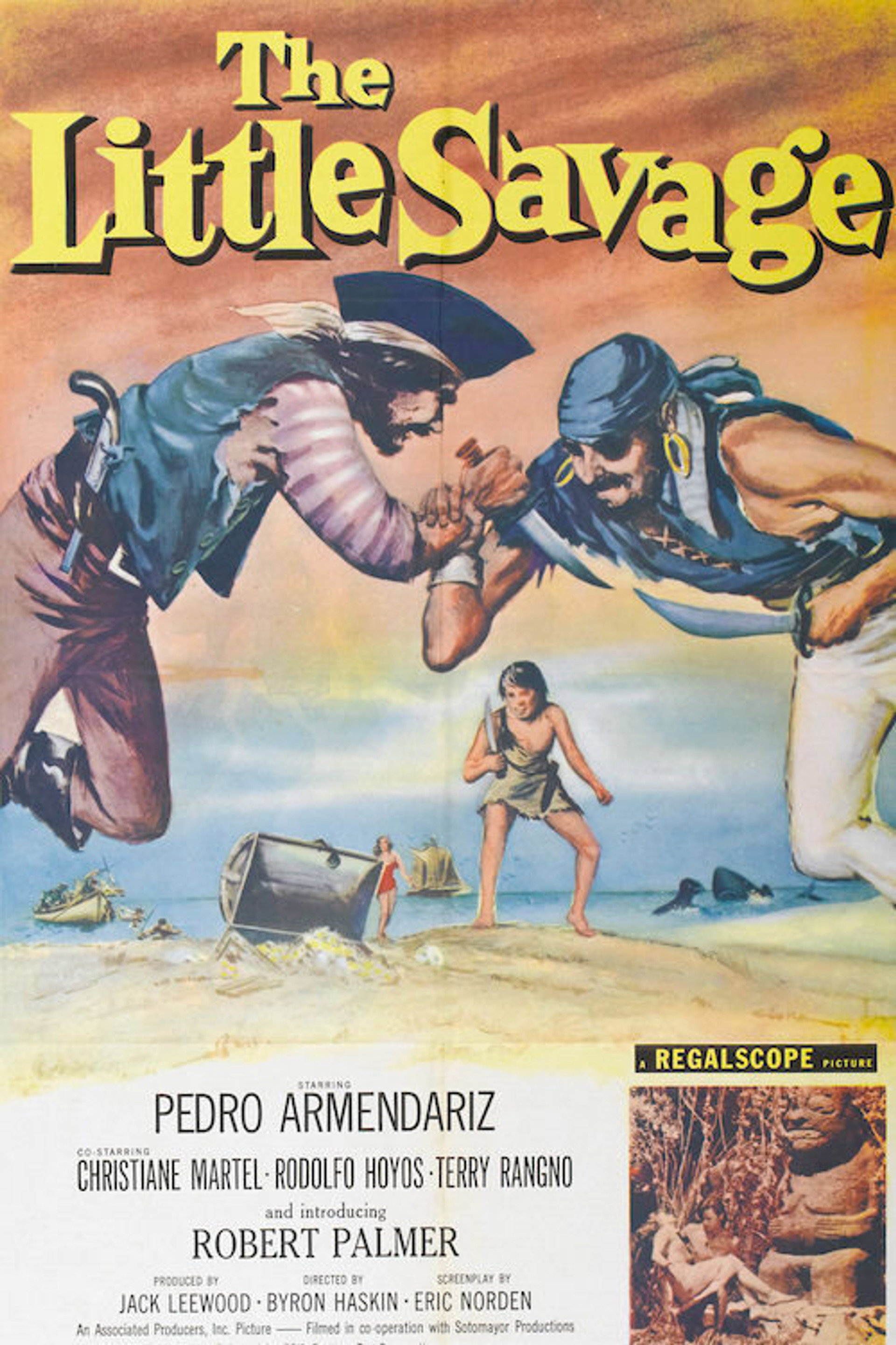 El pequeño salvaje y los piratas