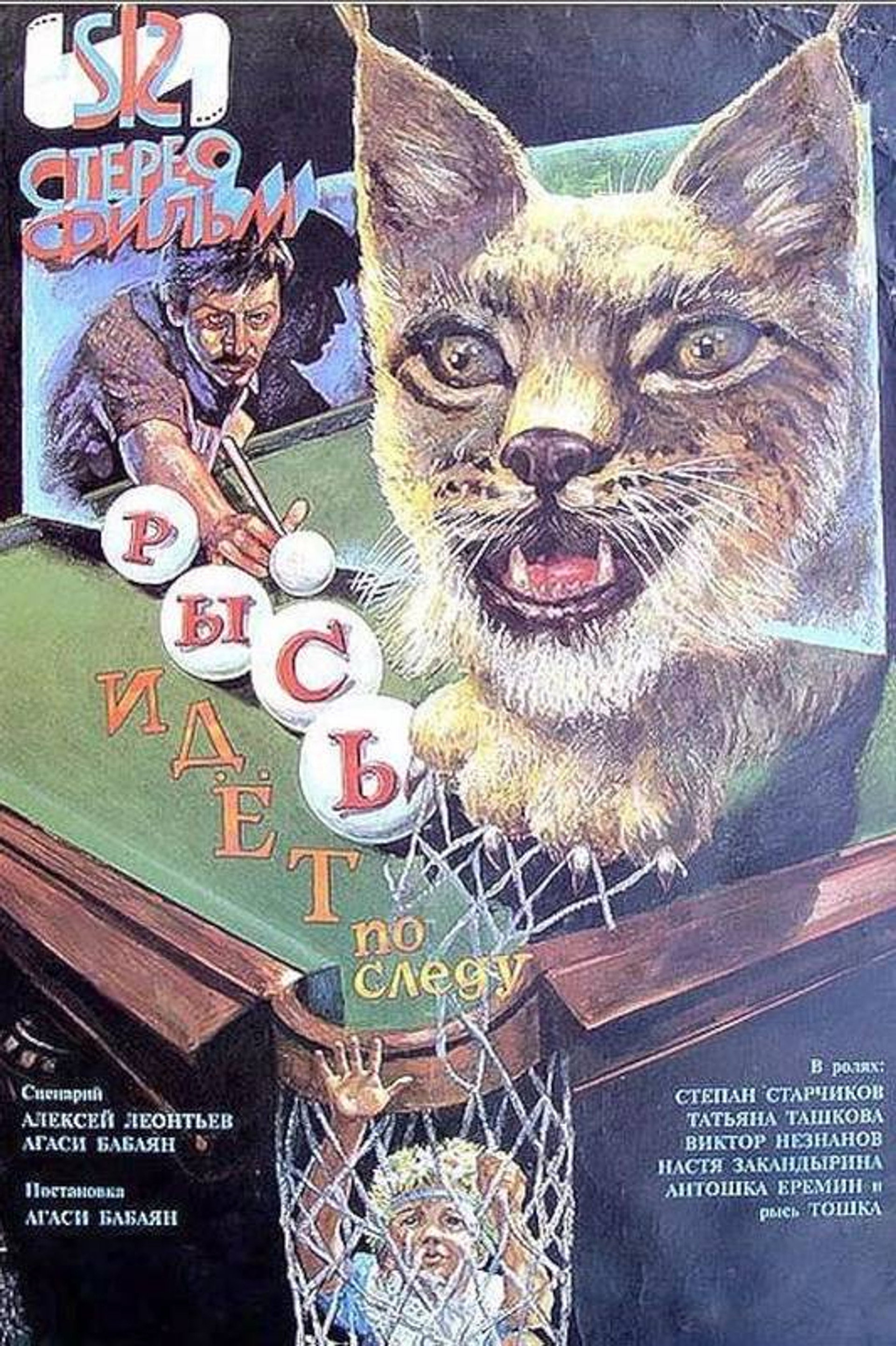 Рысь идет по следу
